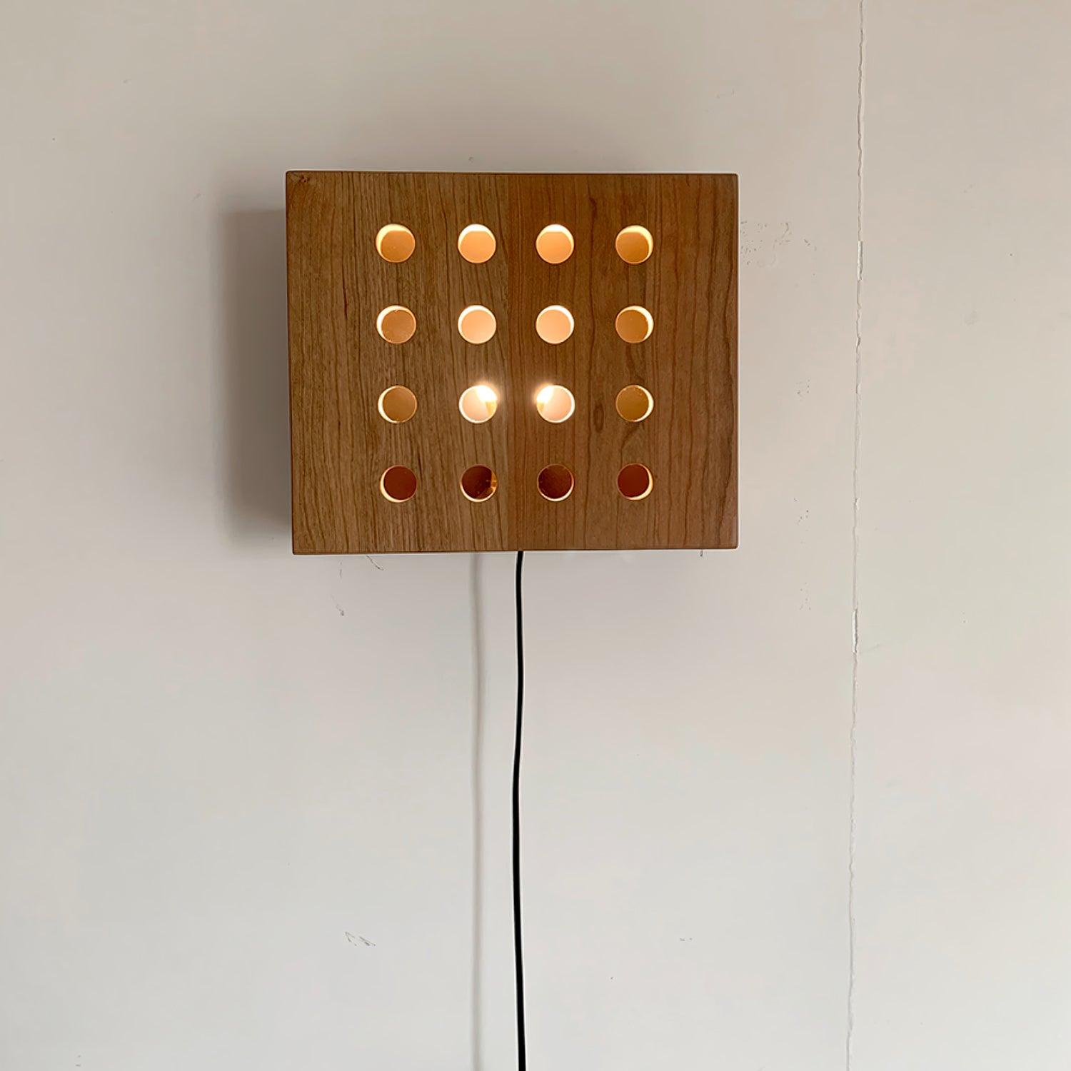 Selmo Houten Wandlamp