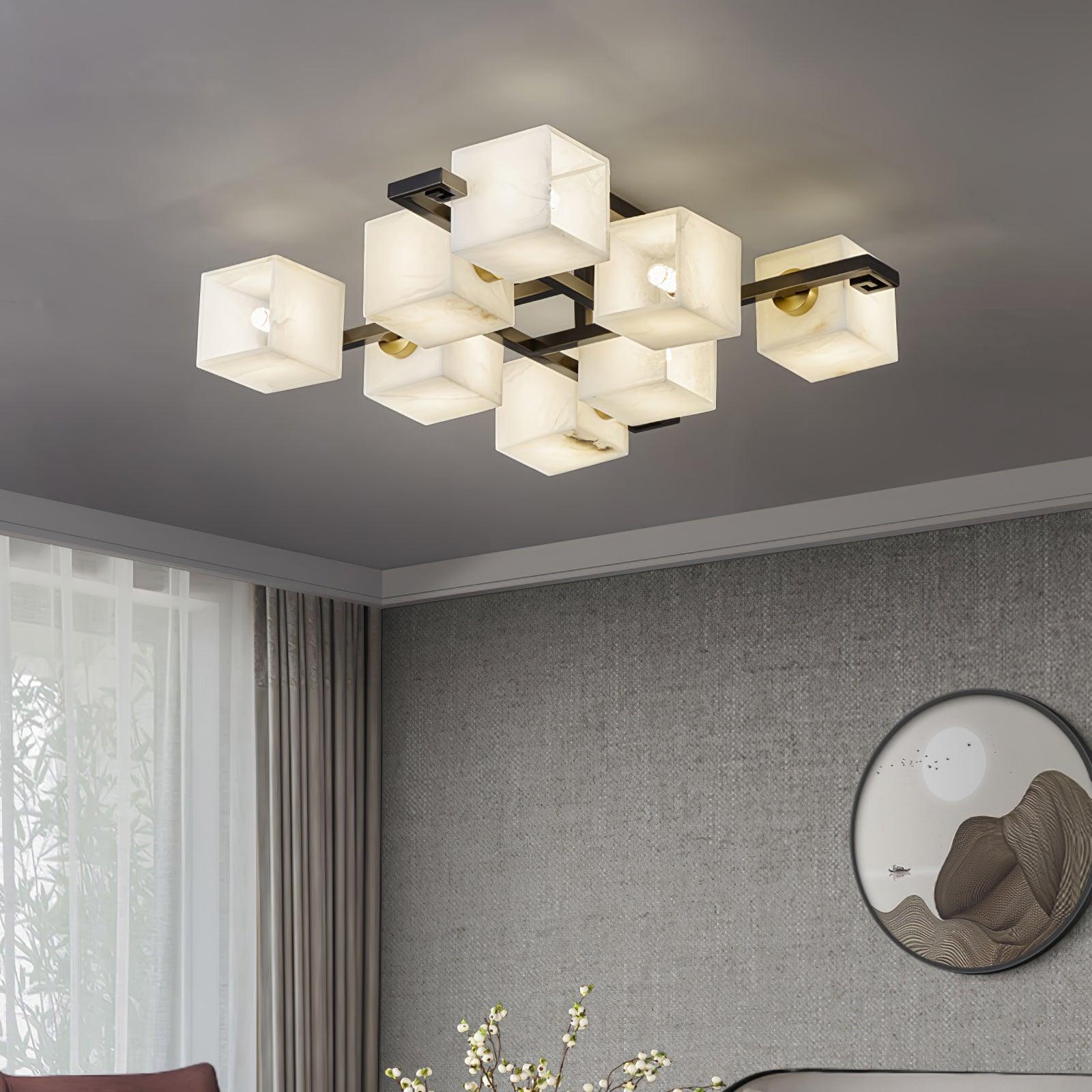 Cubilis Albasten Plafondlamp