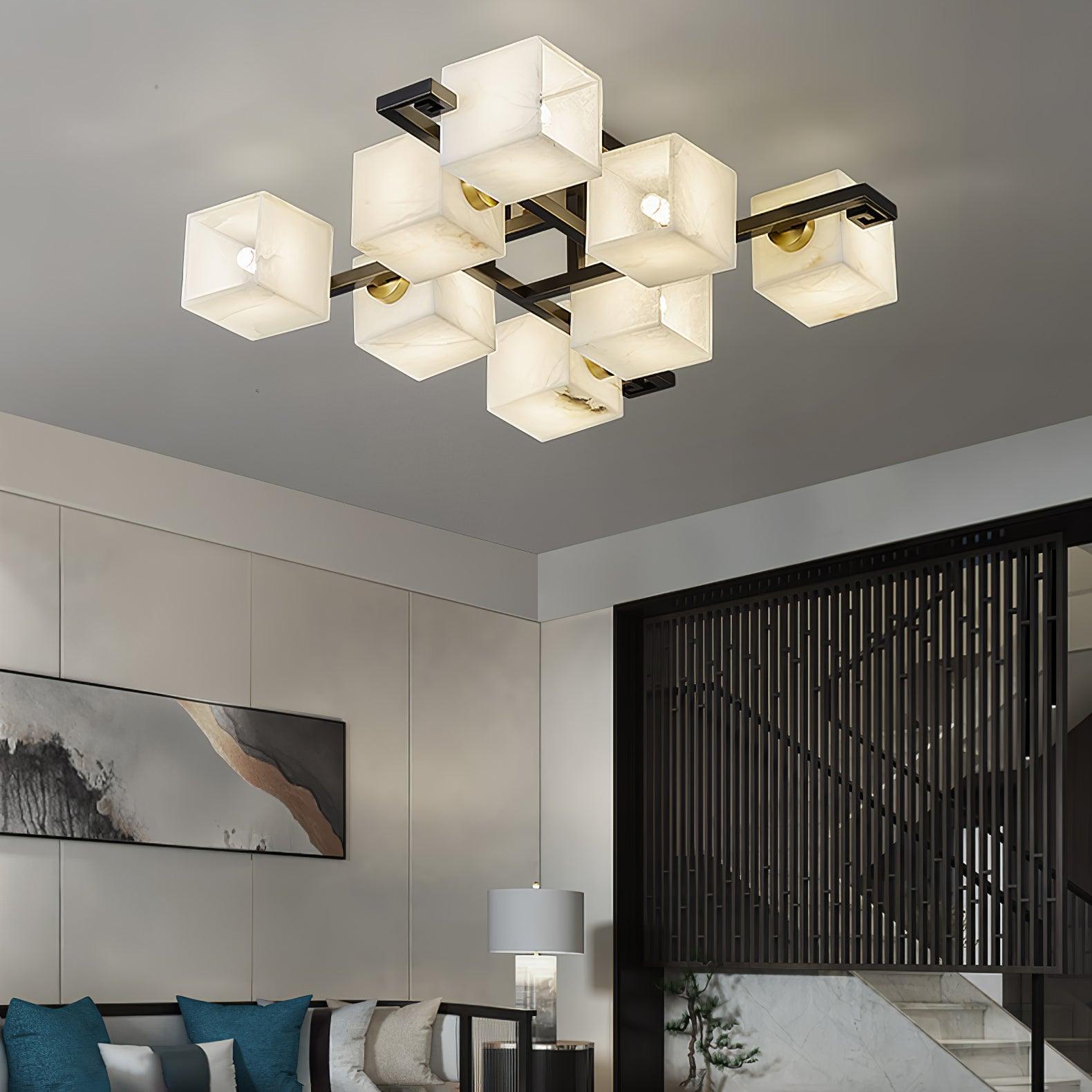 Cubilis Albasten Plafondlamp