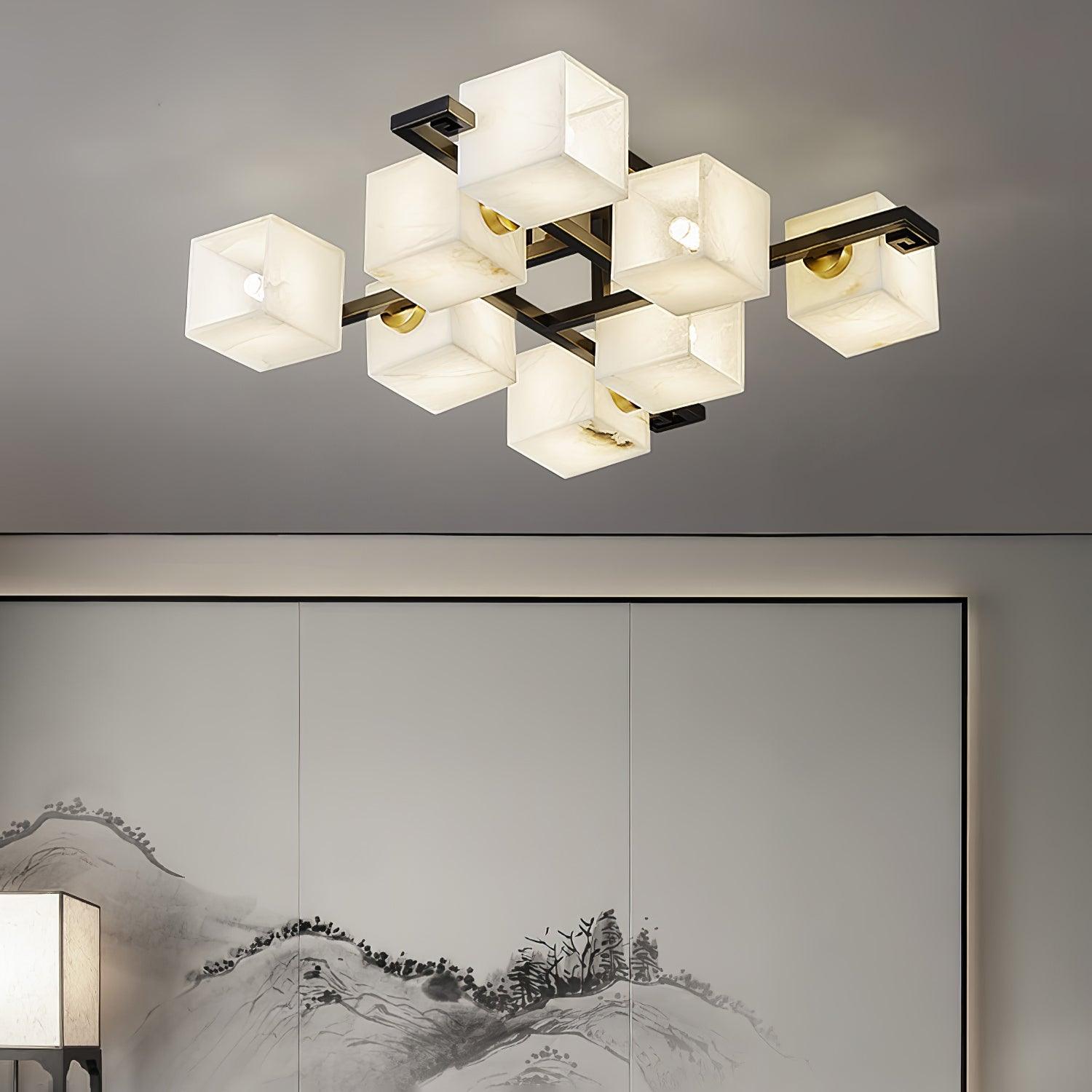 Cubilis Albasten Plafondlamp