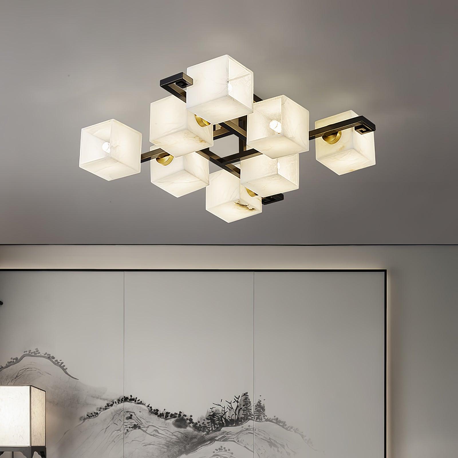 Cubilis Albasten Plafondlamp