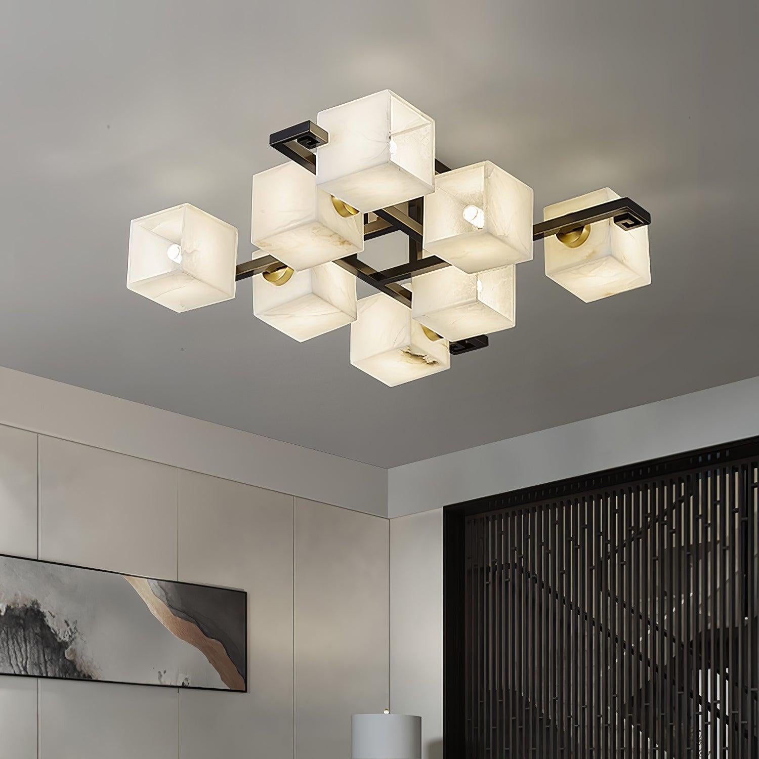 Cubilis Albasten Plafondlamp