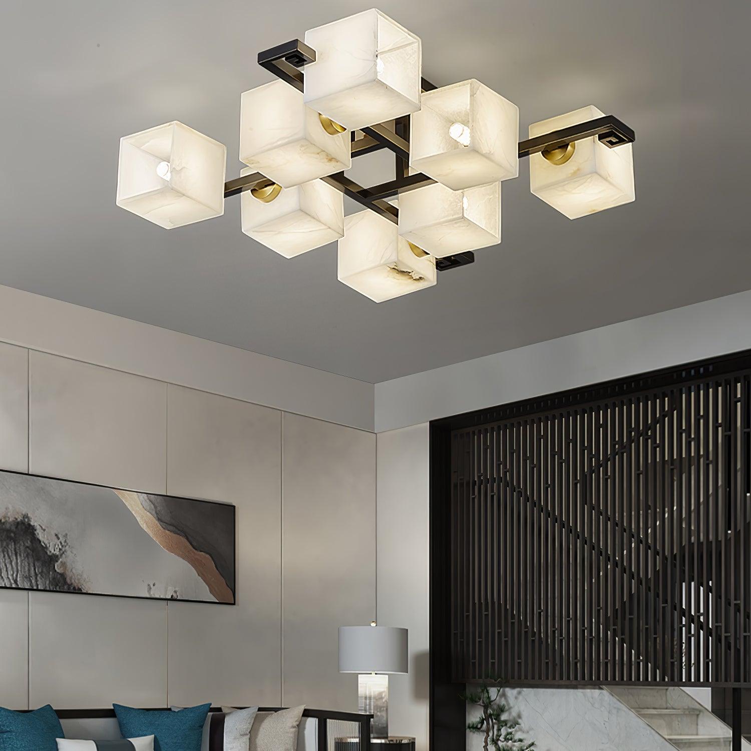 Cubilis Albasten Plafondlamp