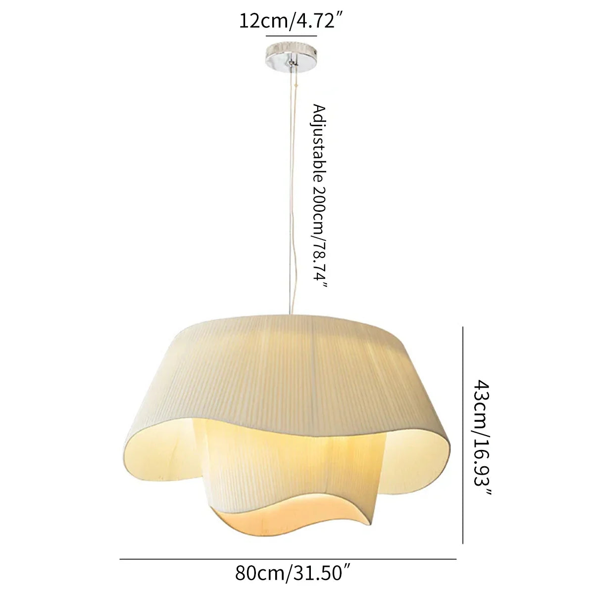 Pelduse Japandi Hanglamp