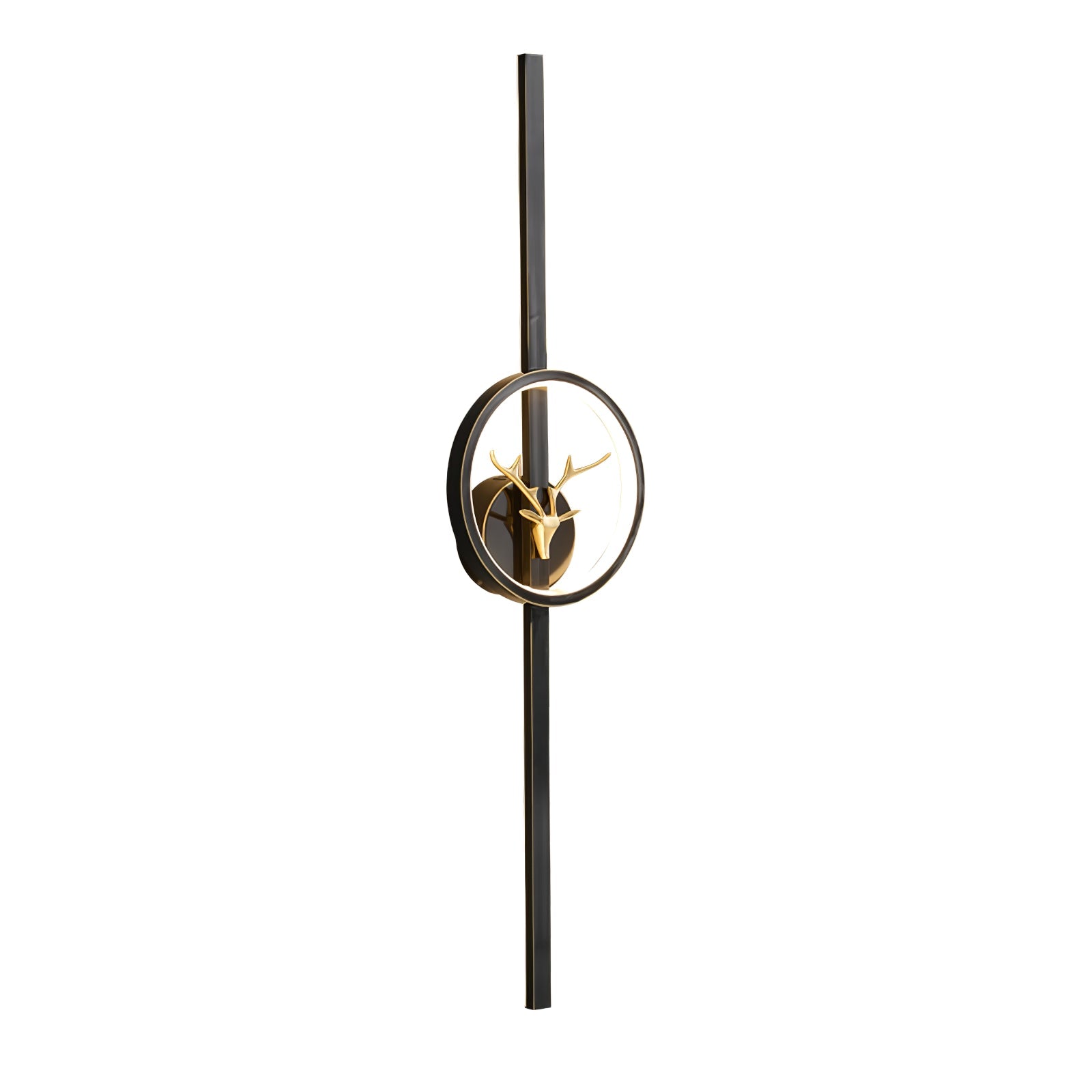 Messing Hert Design Wandlamp