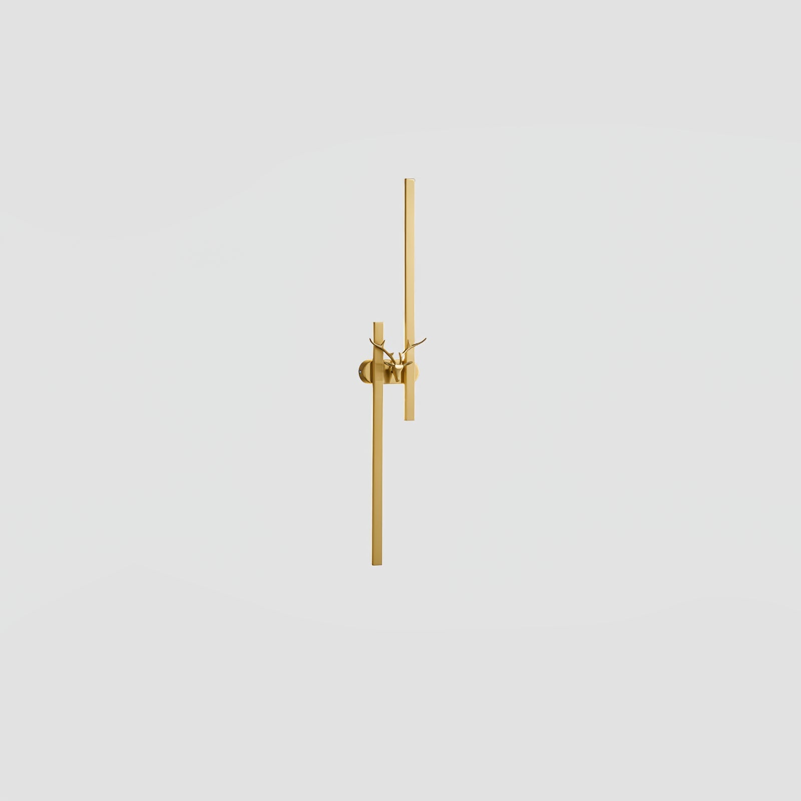 Messing Hert Design Wandlamp