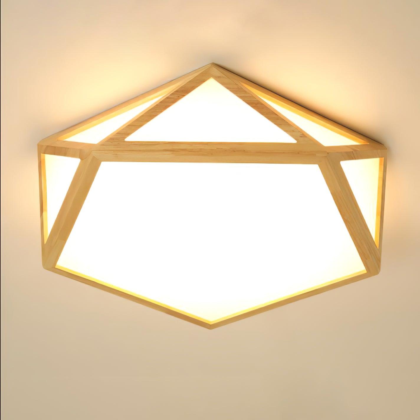 Dooles Houten Plafondlamp