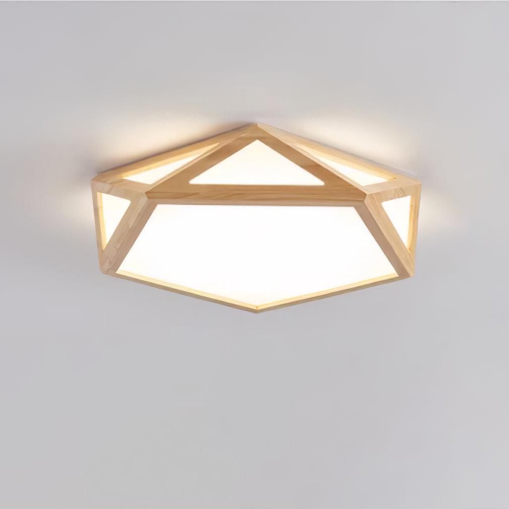 Dooles Houten Plafondlamp