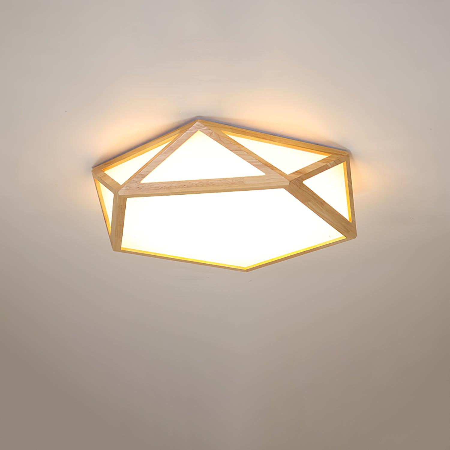 Dooles Houten Plafondlamp