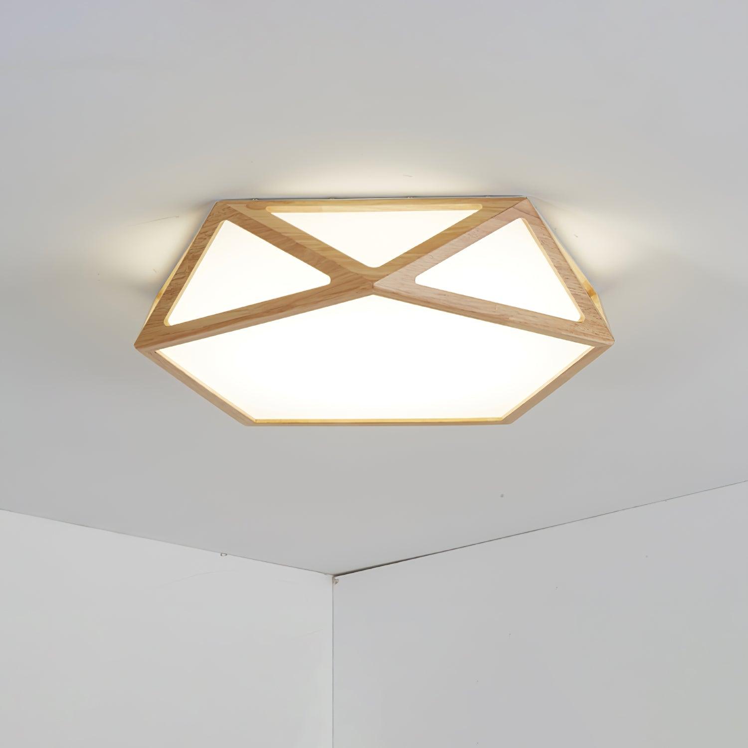 Dooles Houten Plafondlamp