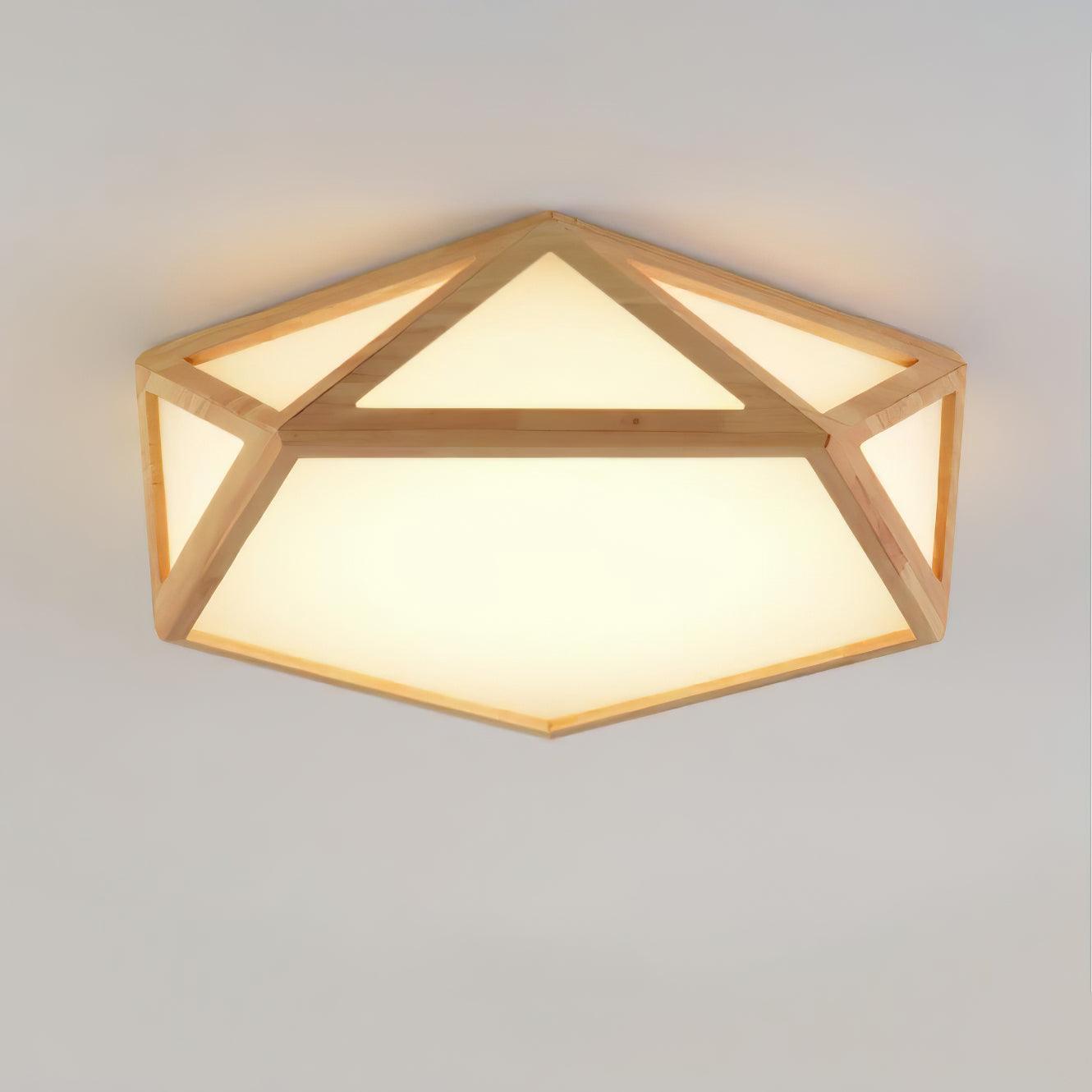 Dooles Houten Plafondlamp