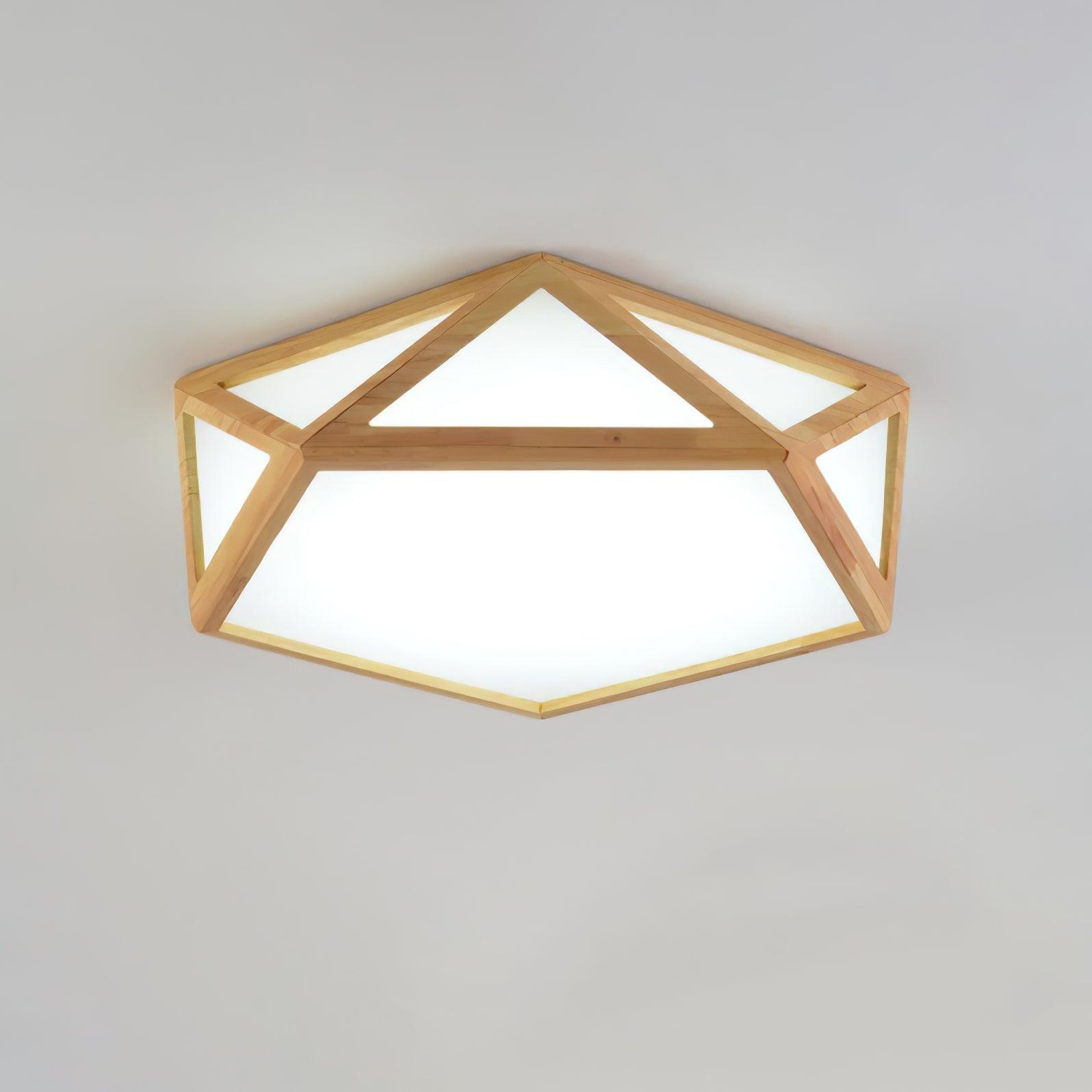 Dooles Houten Plafondlamp