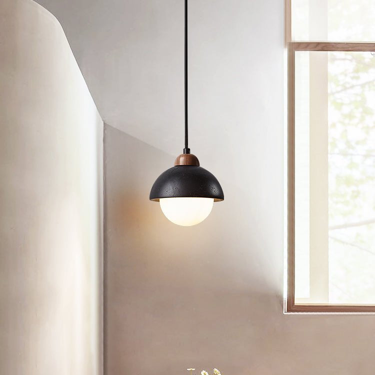 Domos Travertijnen Hanglamp