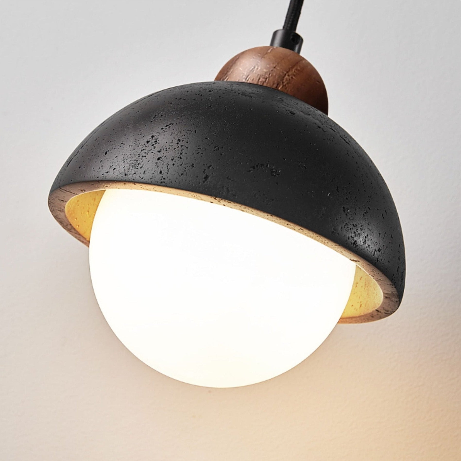 Domos Travertijnen Hanglamp