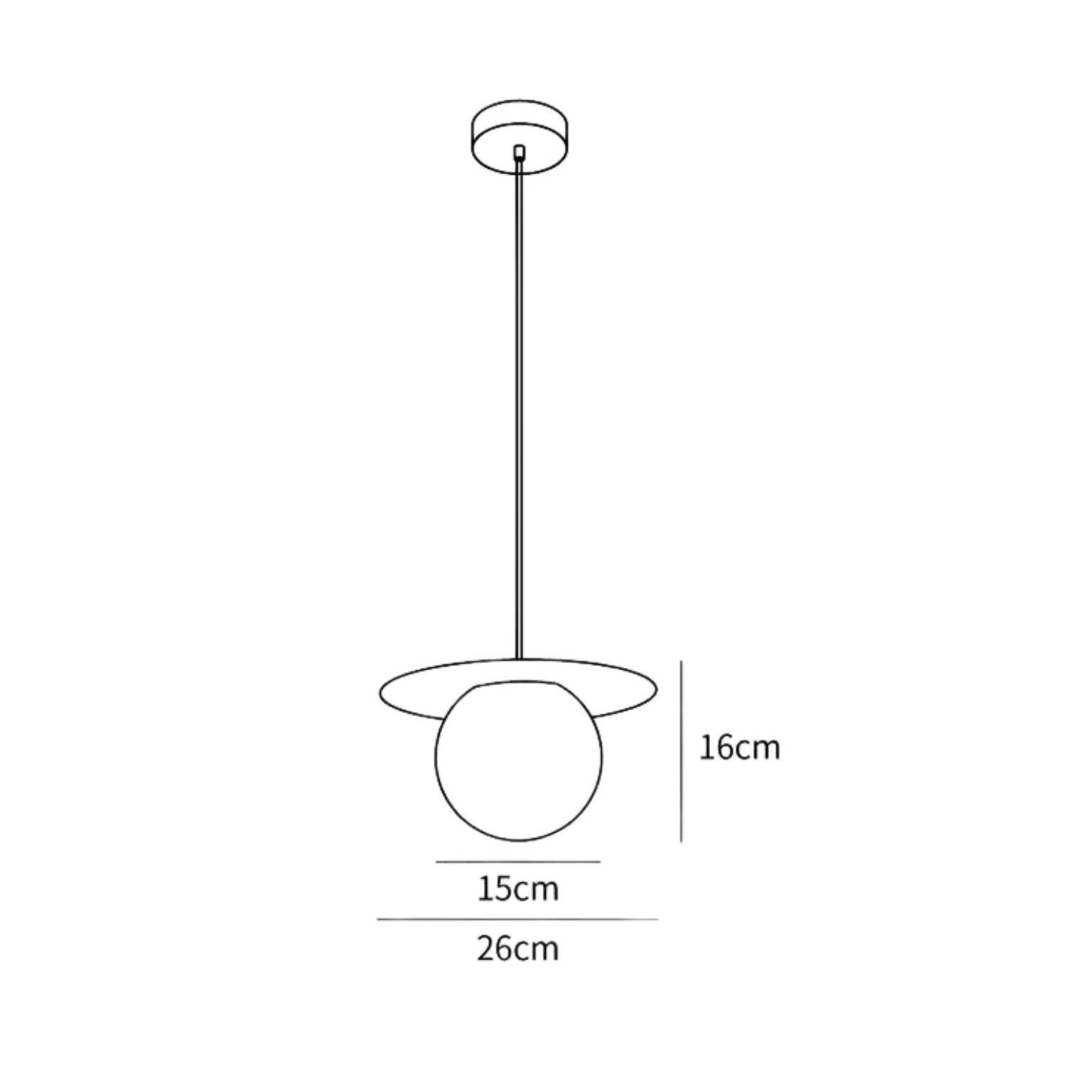 Borany Hanglamp