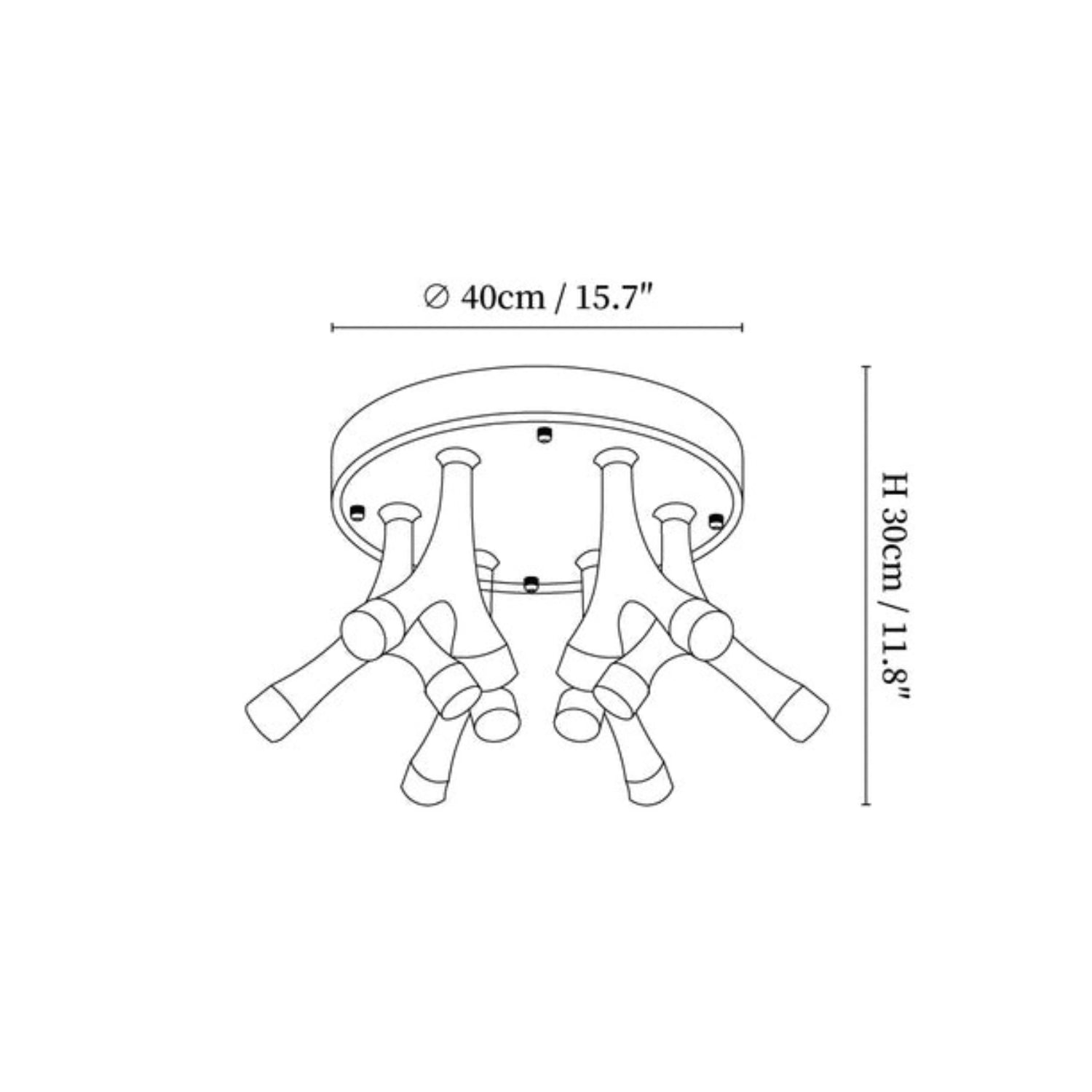 Tentazo Plafondlamp