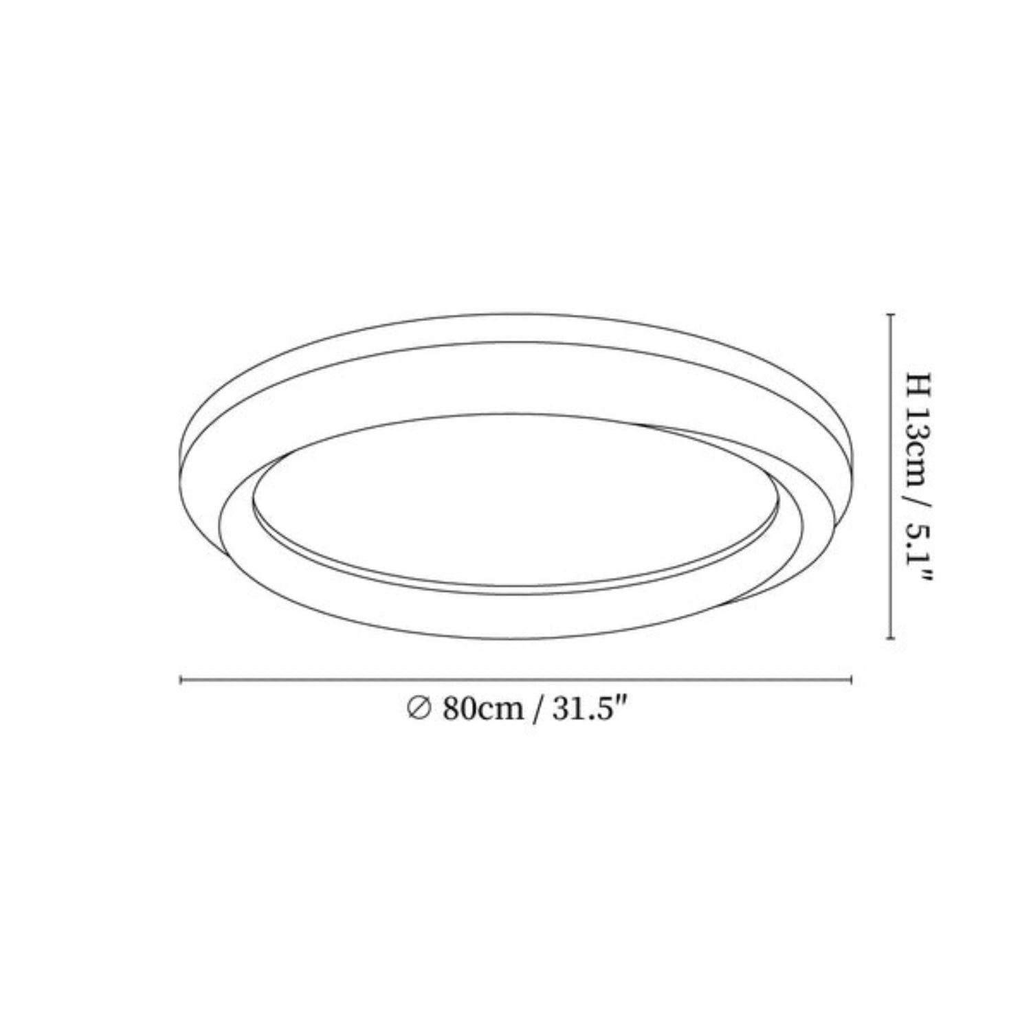 Belosca Houten Plafondlamp