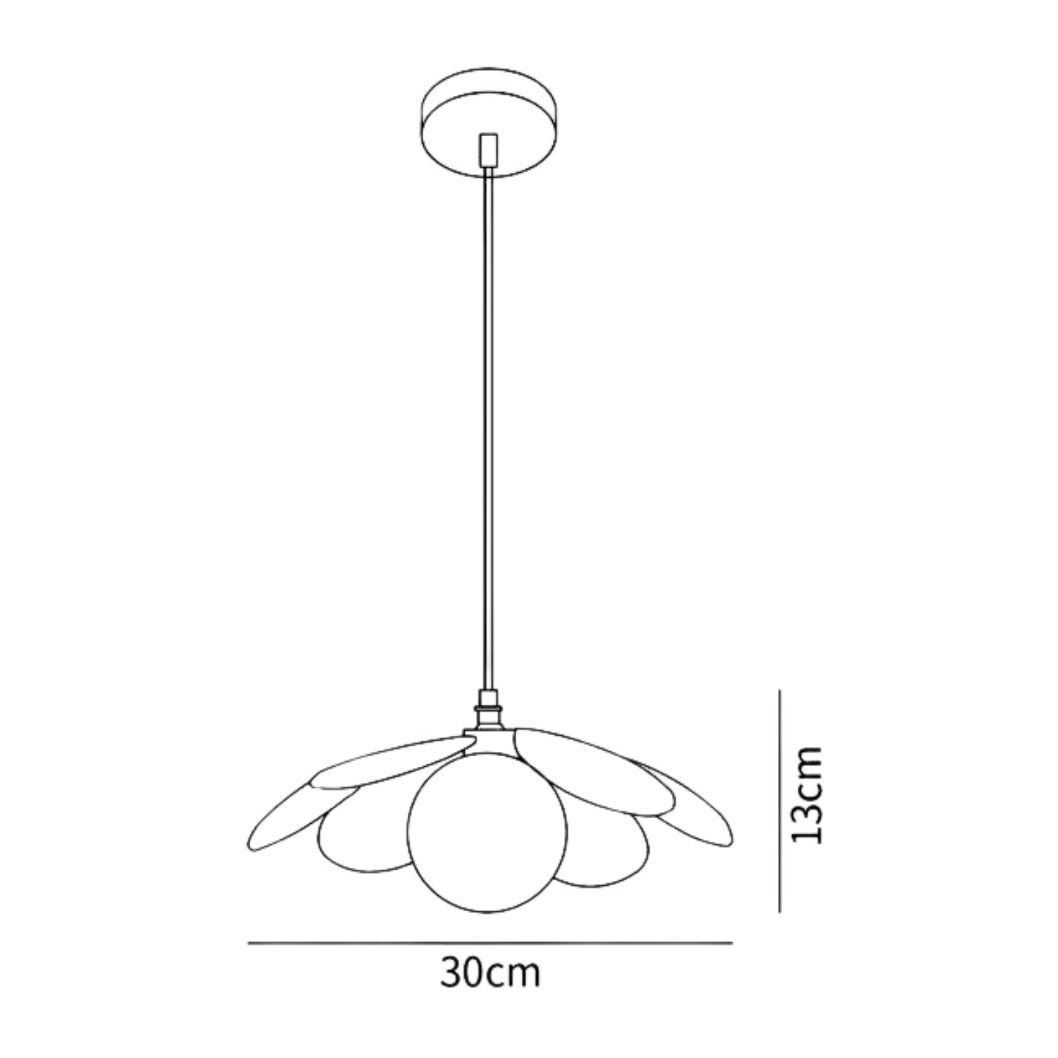 Sevy Flower Hanglamp