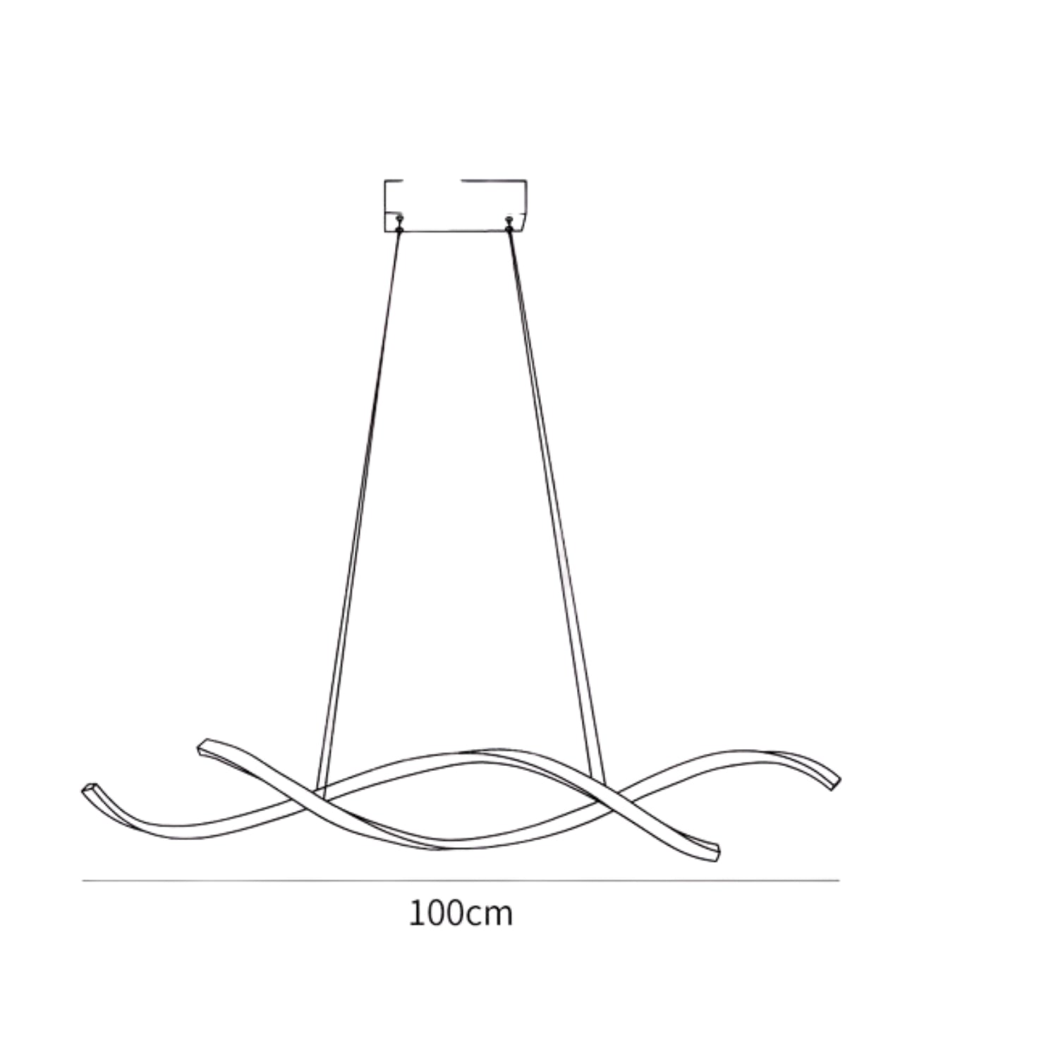 Luos Wave Hanglamp