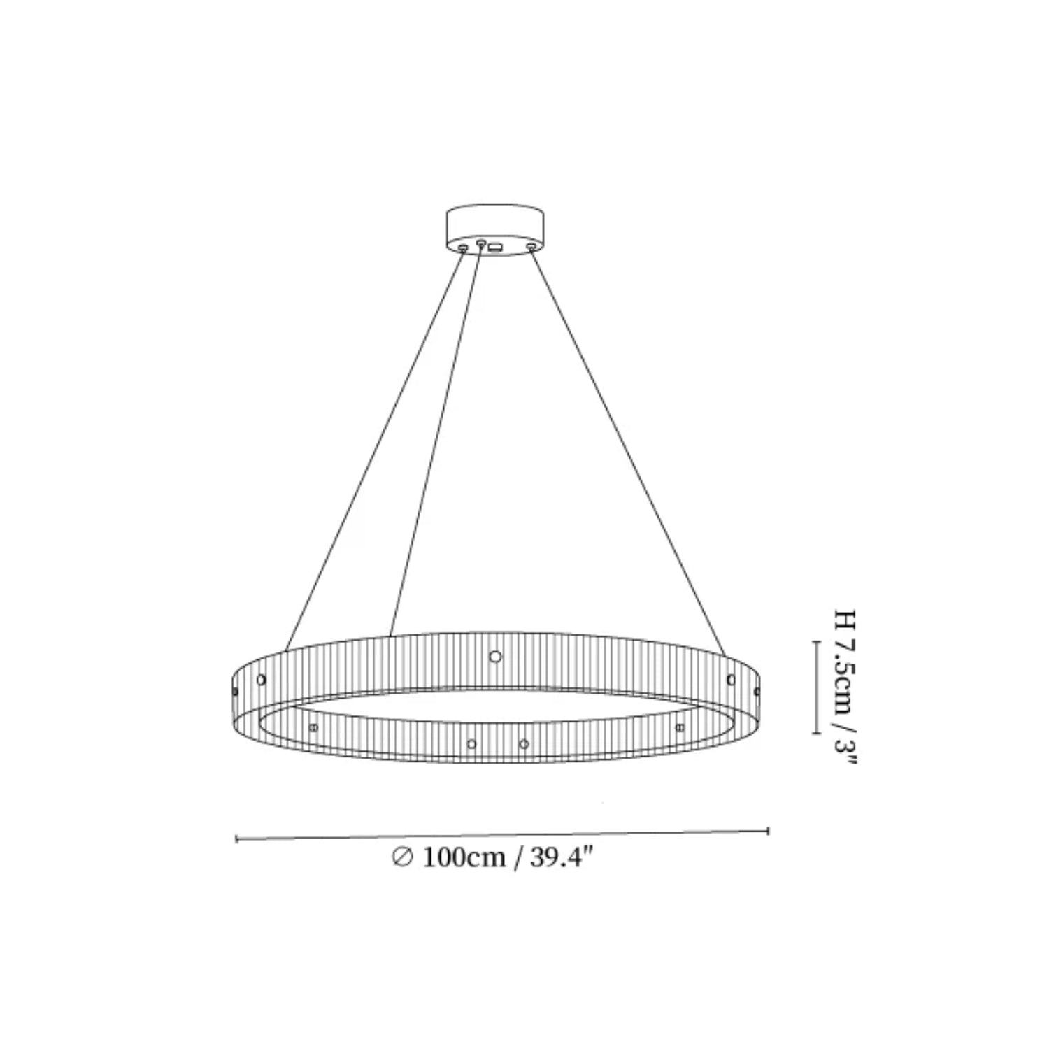 Megeno Cirkelvorm Hanglamp