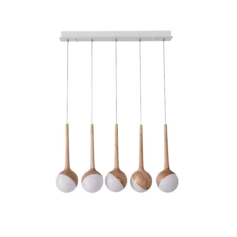 Mossy Drop Houten Hanglamp