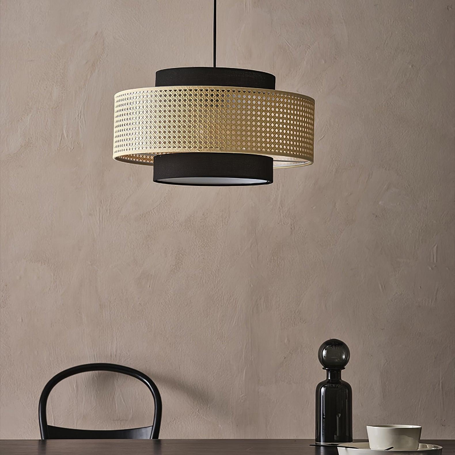 Delurso Japandi Stijl Hanglamp