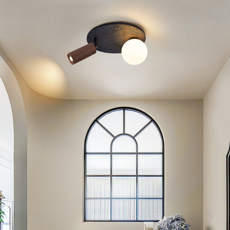 Loaze Travertijnen Planfondlamp