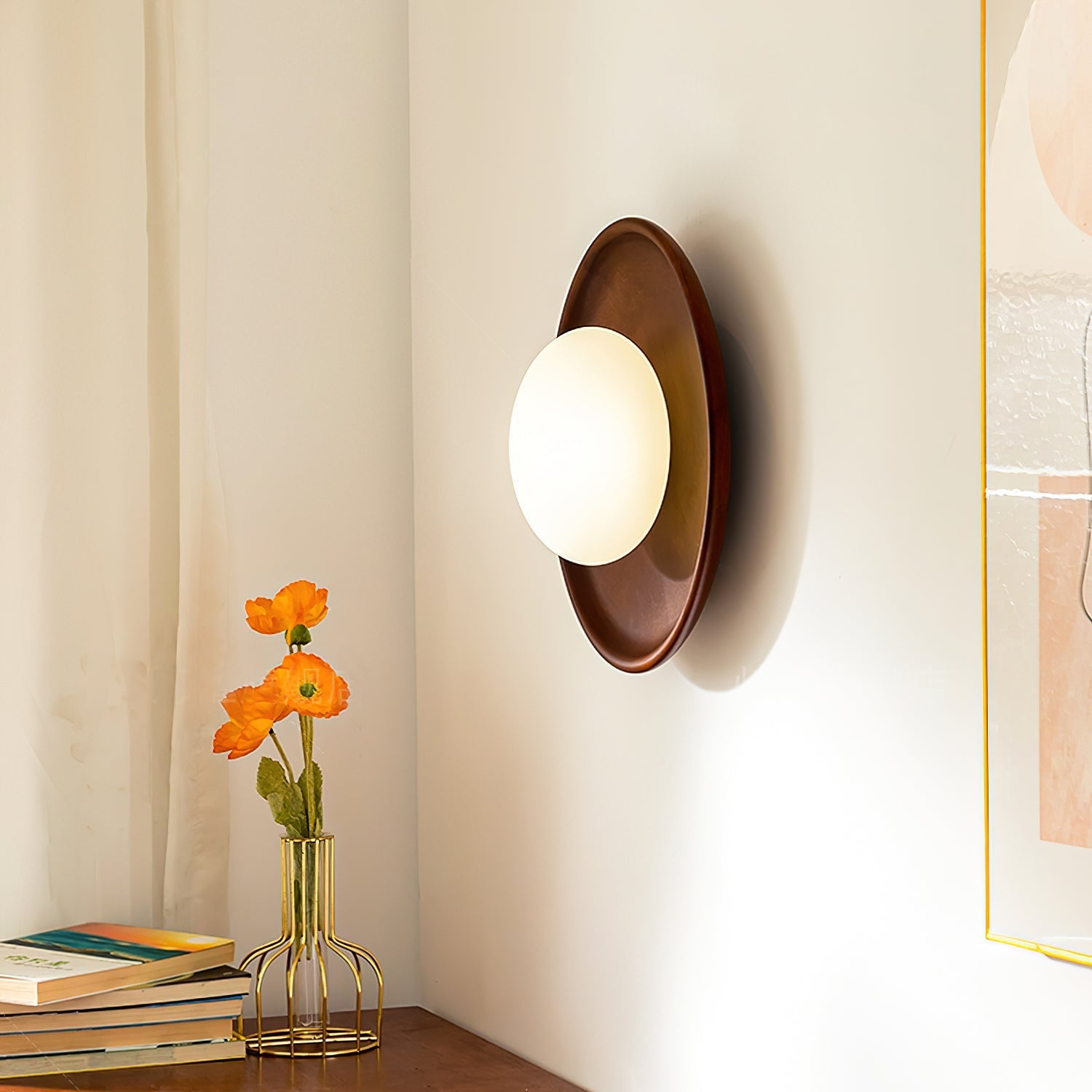 Wylcor Houten Wandlamp