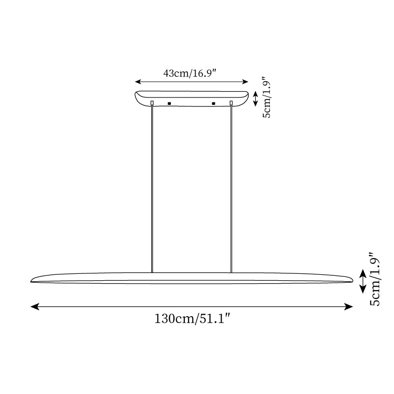 Esaso Japandi Houten Hanglamp
