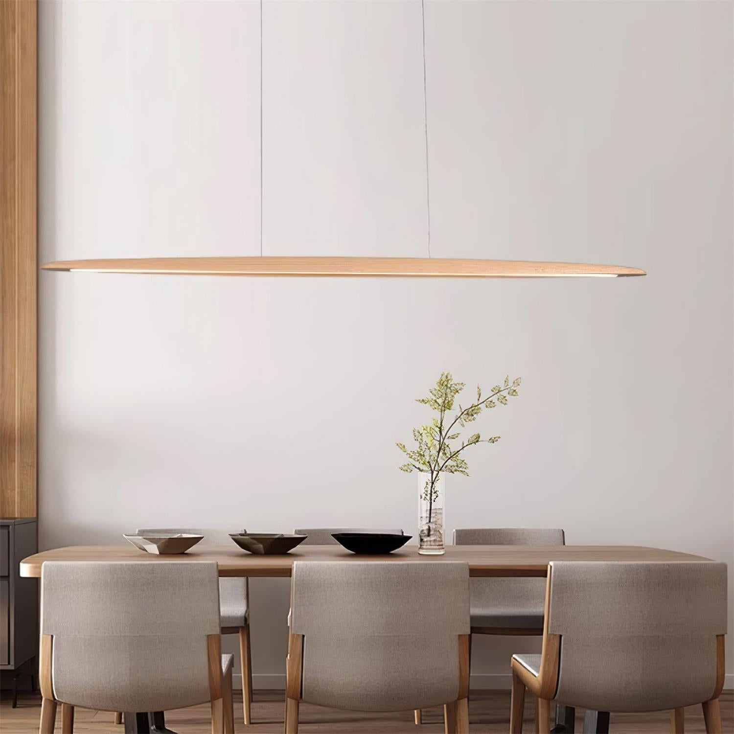 Esaso Japandi Houten Hanglamp