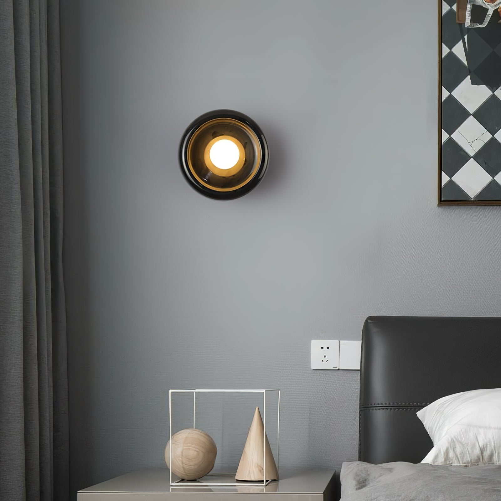 Jeda Marmeren Wandlamp