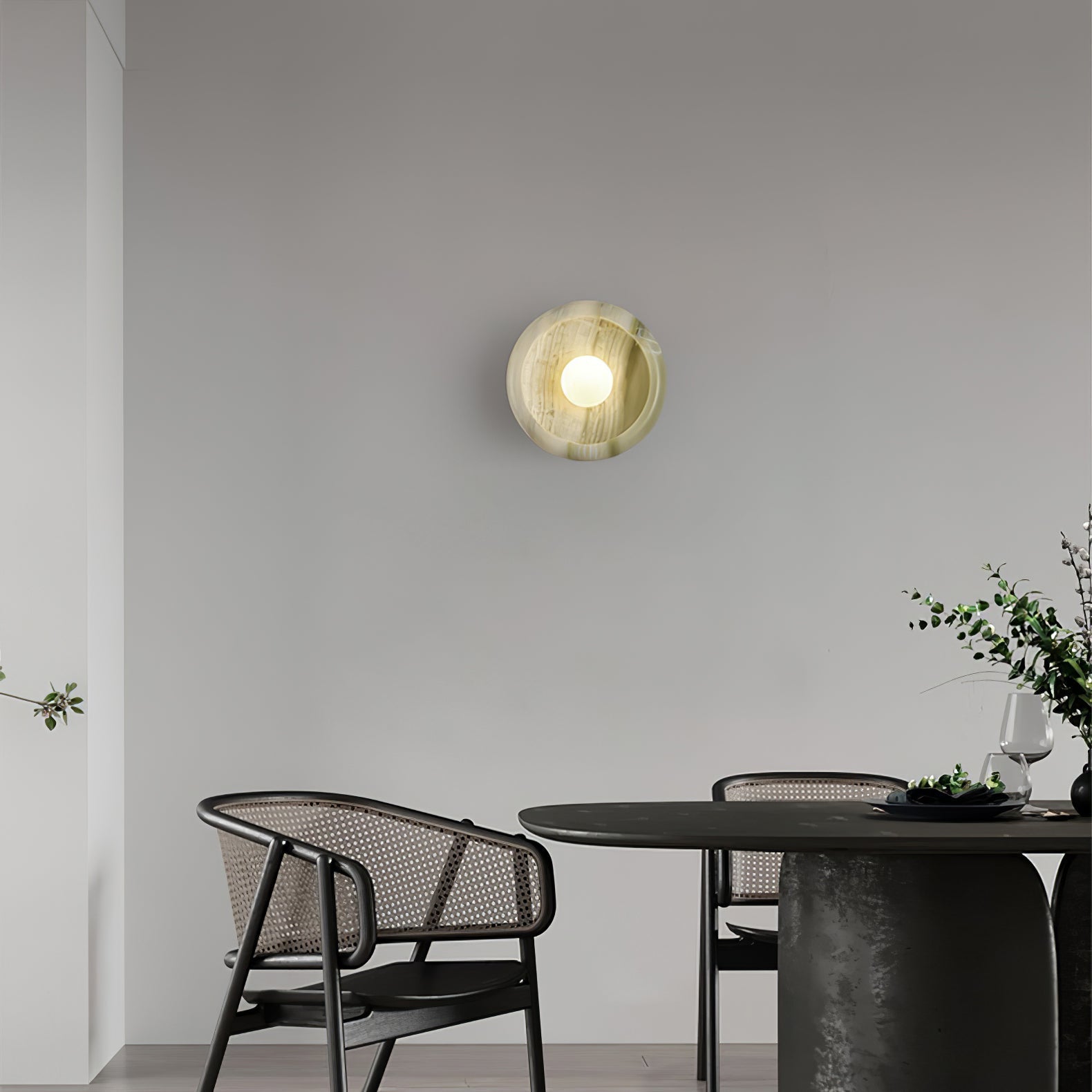 Jeda Marmeren Wandlamp