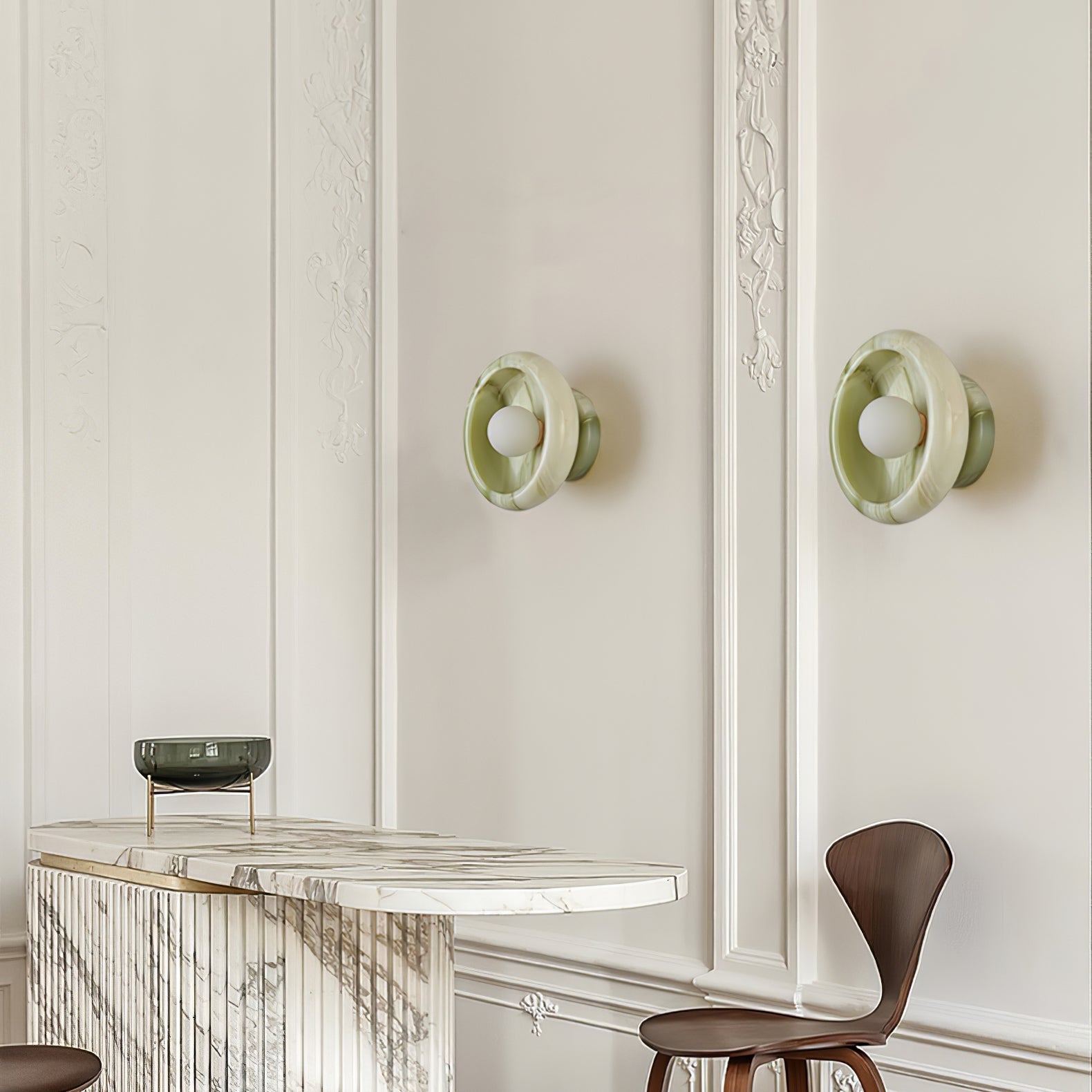 Jeda Marmeren Wandlamp