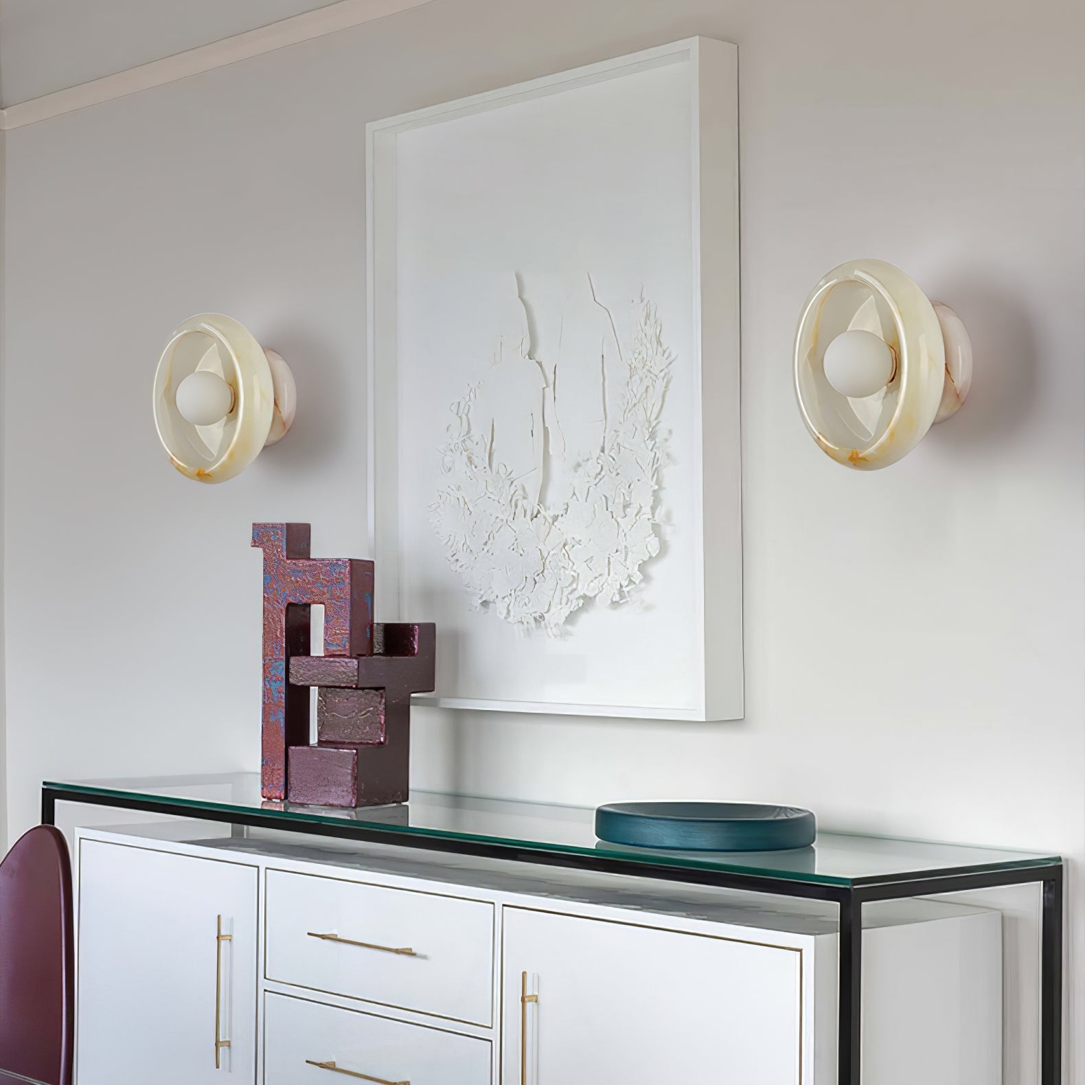 Jeda Marmeren Wandlamp