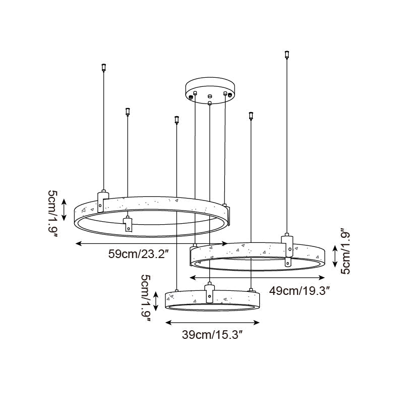 Ecolaze Natuursteen Hanglamp