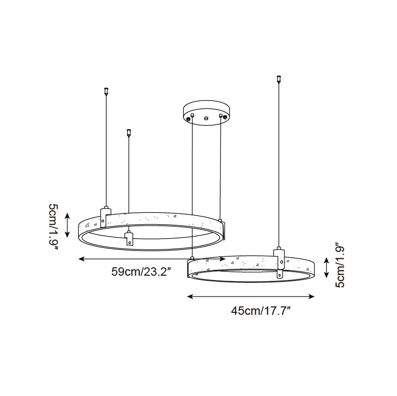 Ecolaze Natuursteen Hanglamp
