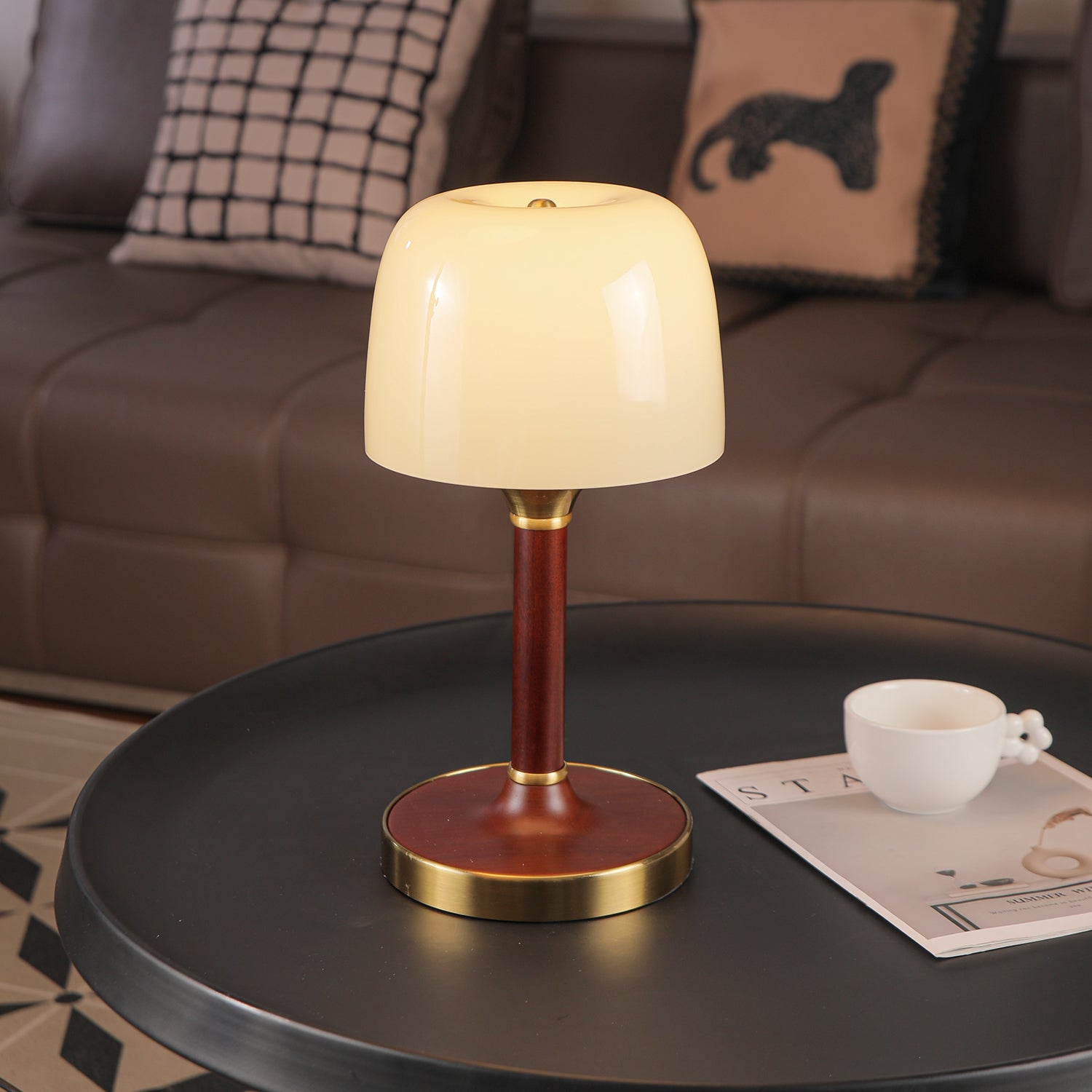 Aleto Houten Tafellamp