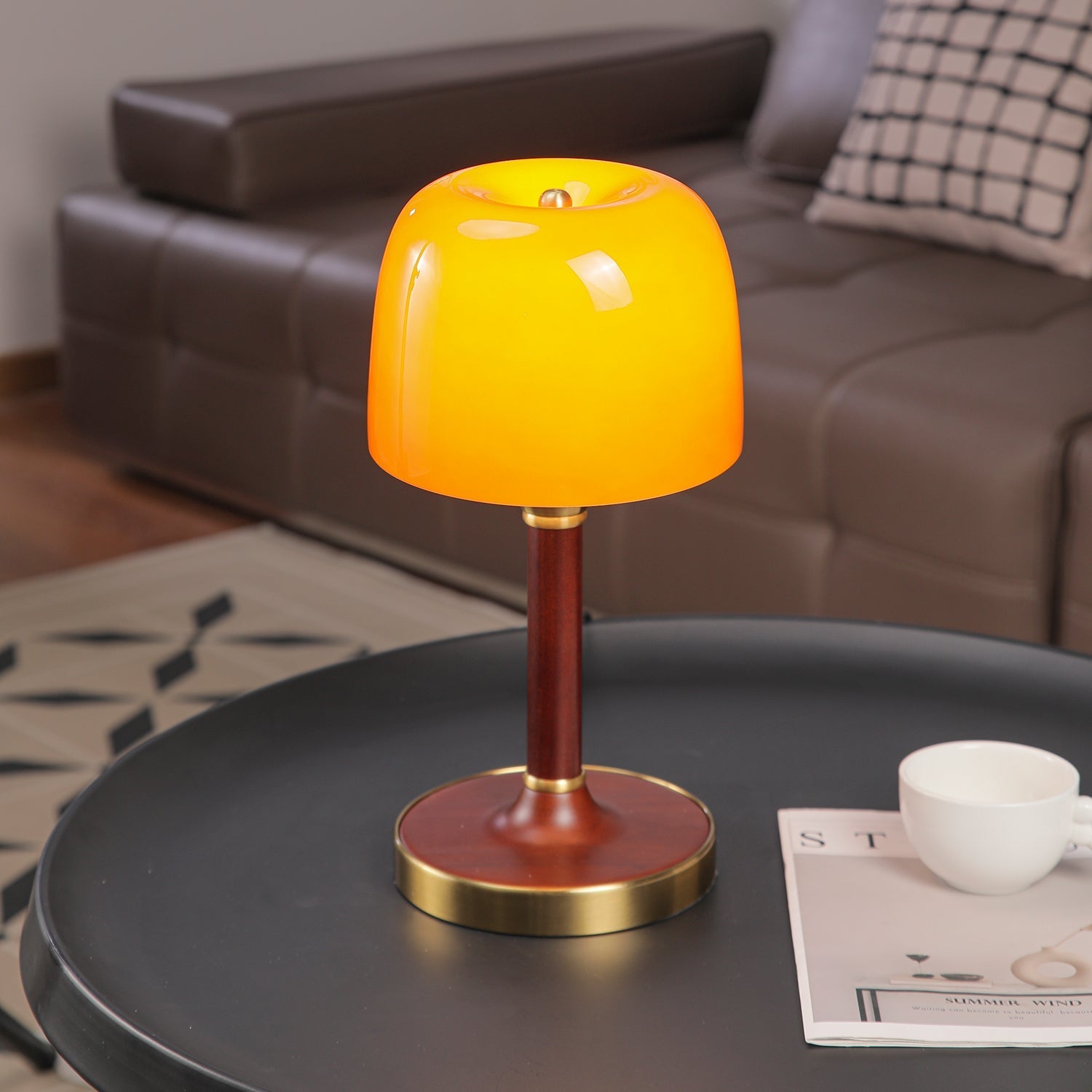Aleto Houten Tafellamp