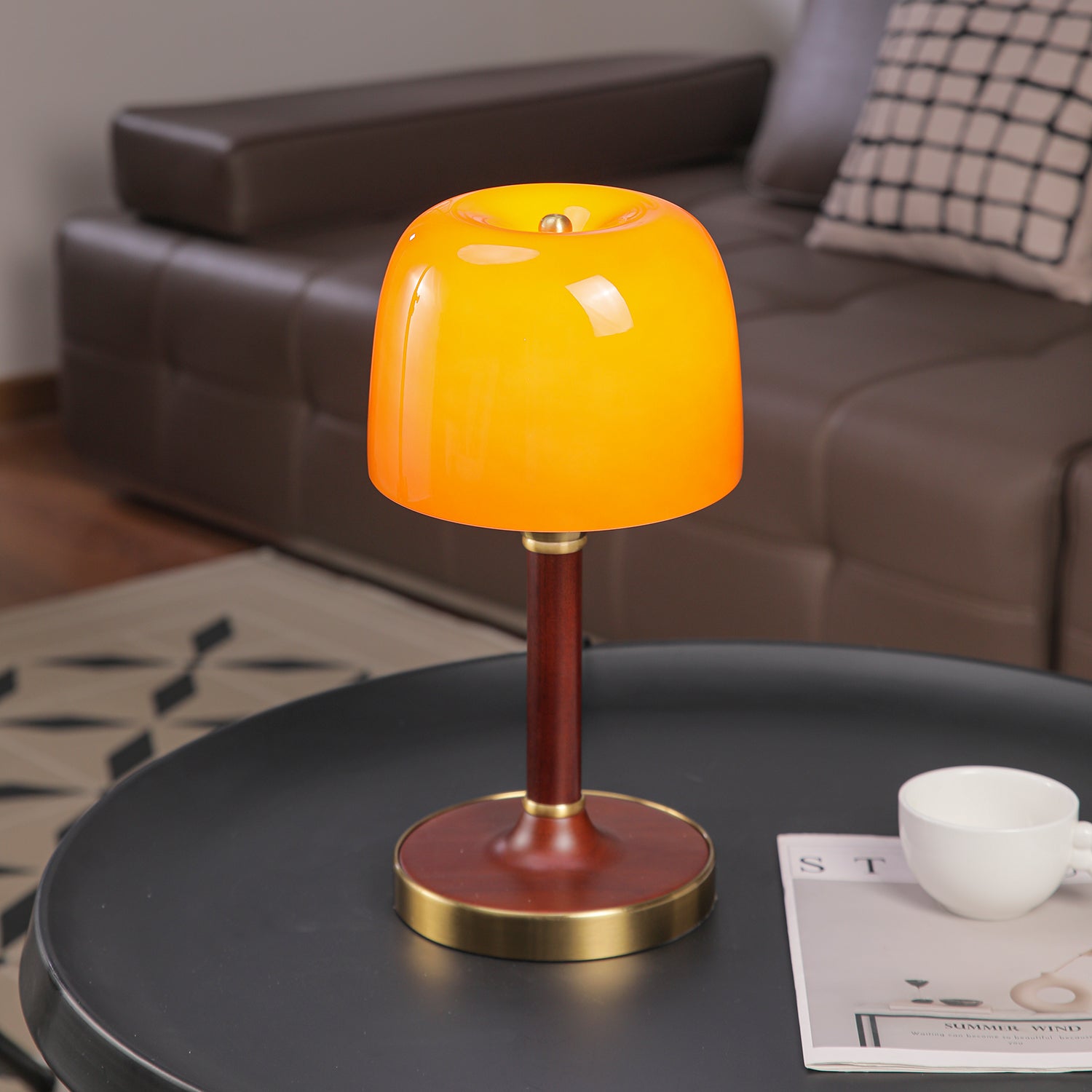 Aleto Houten Tafellamp