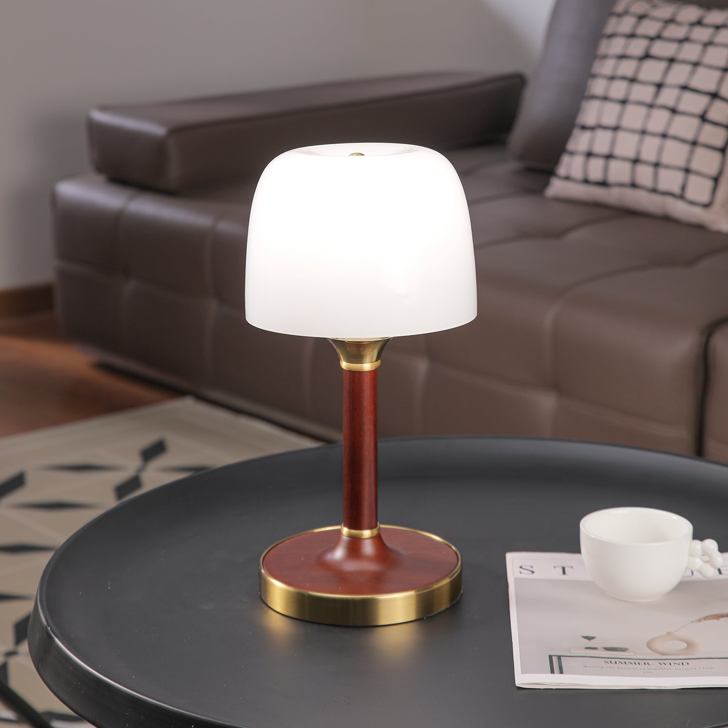 Aleto Houten Tafellamp