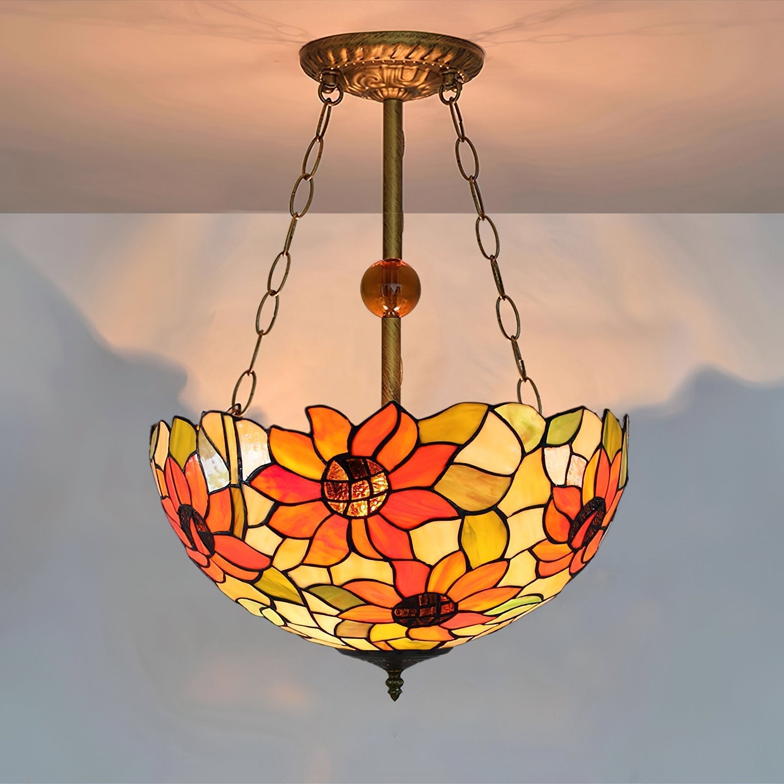 Lentysa Tiffany Plafondlamp