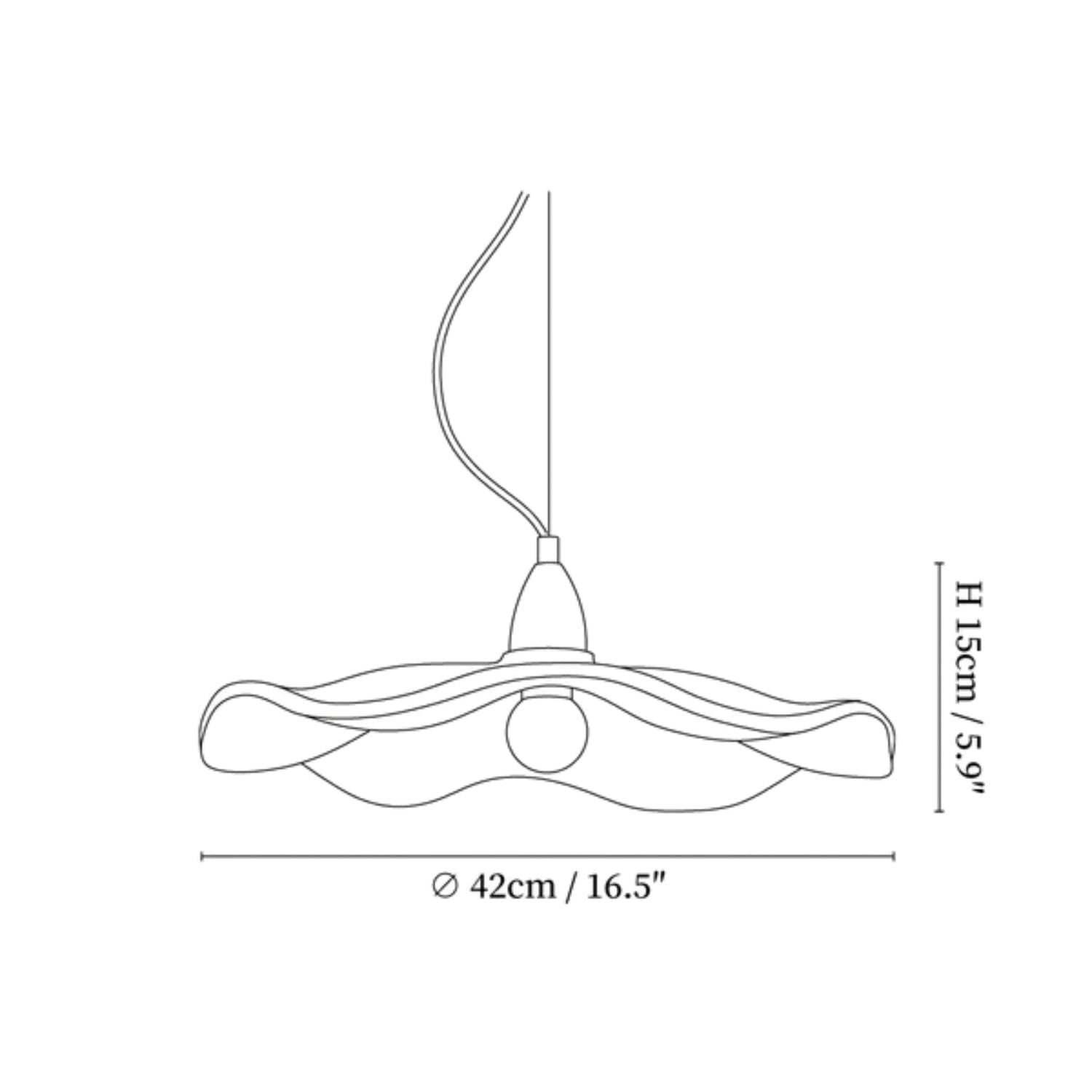 Cemeva Wave Hanglamp