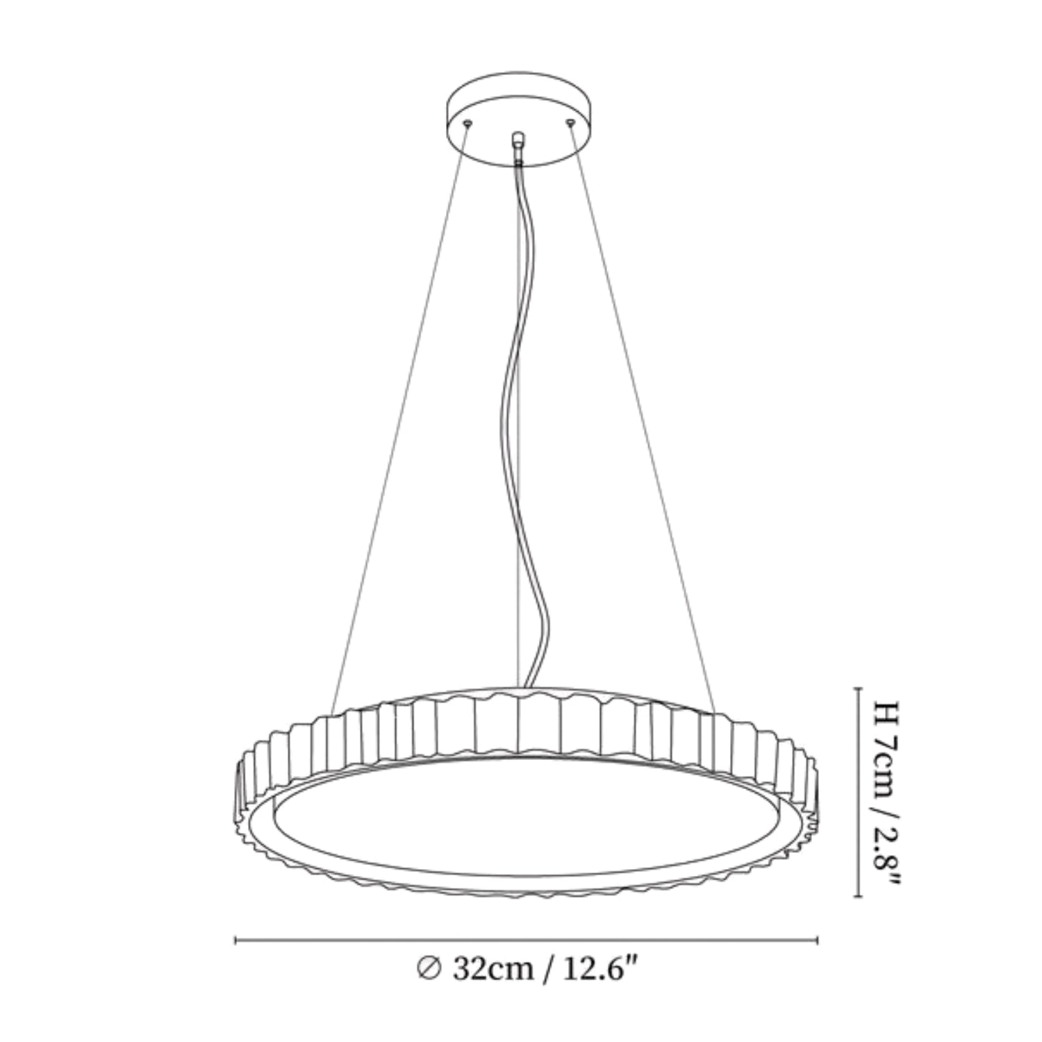 Zenmesca Natuursteen Hanglamp
