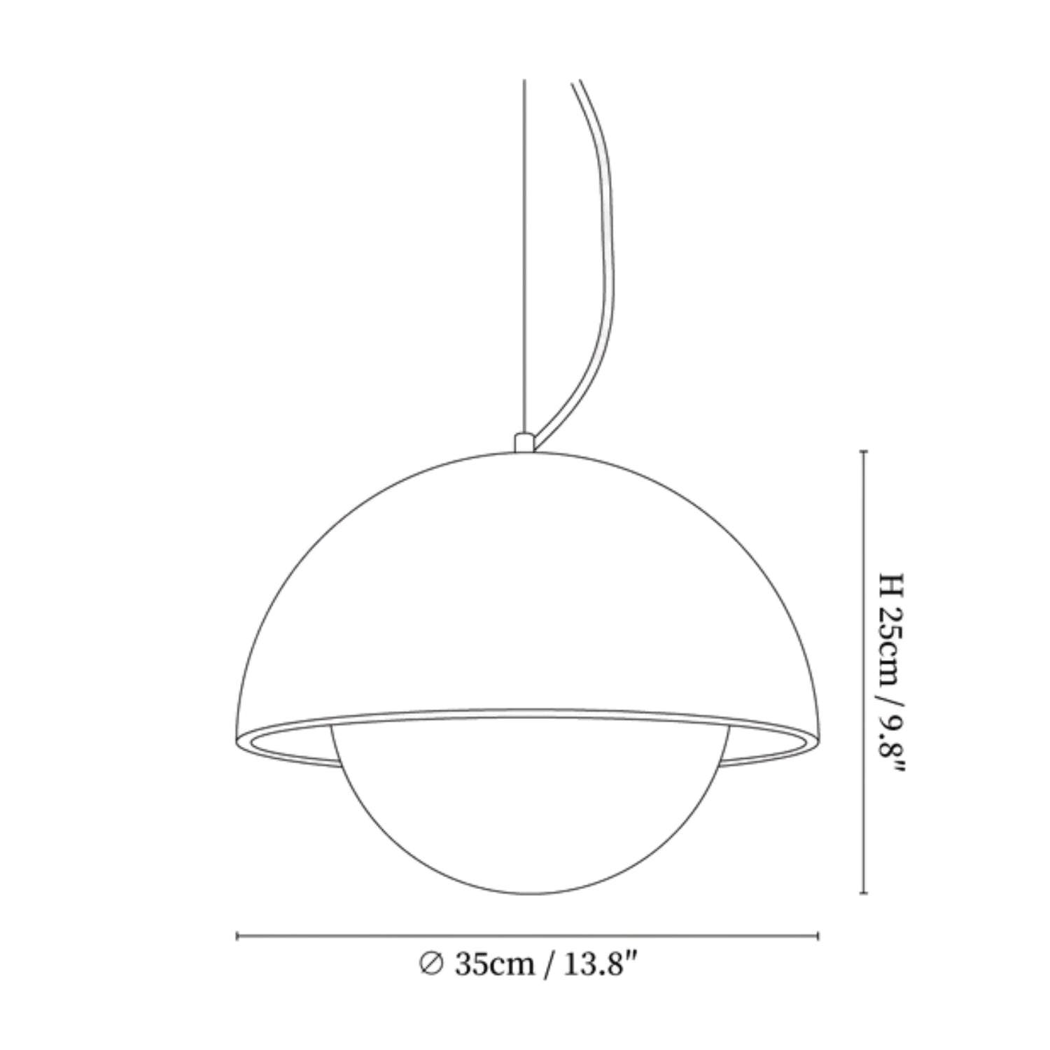 Meresci Natuursteen Hanglamp