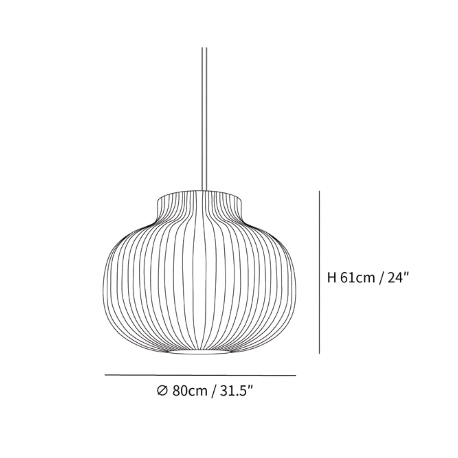 Sarinoma Hanglamp