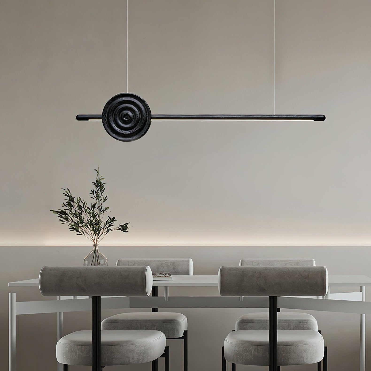 Moharis Japandi Stijl Hanglamp