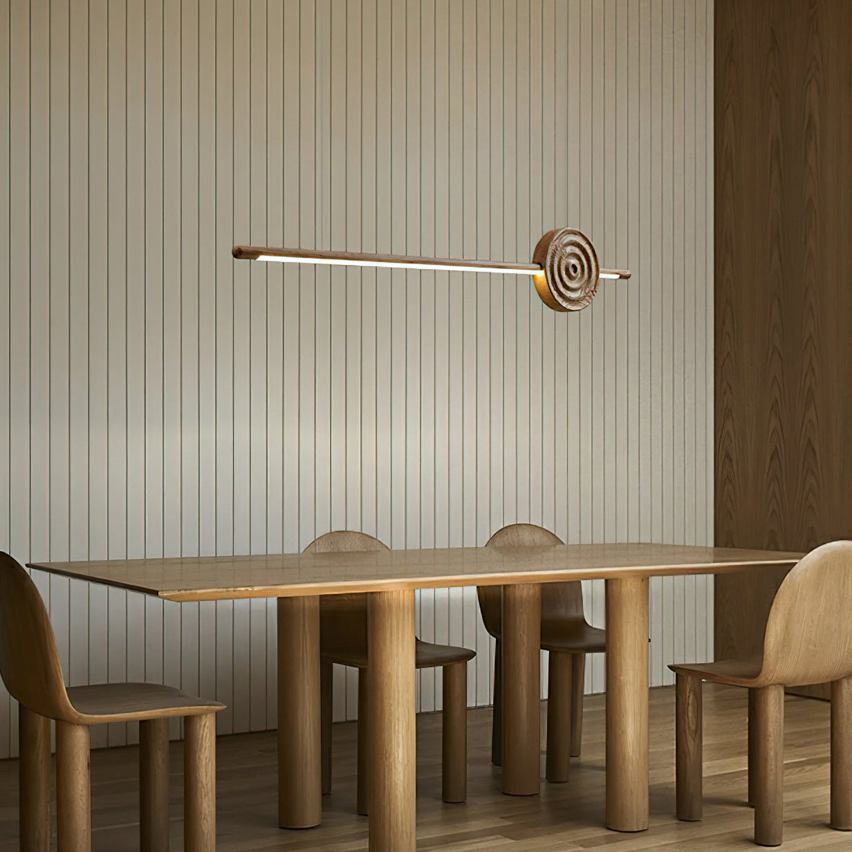 Moharis Japandi Stijl Hanglamp