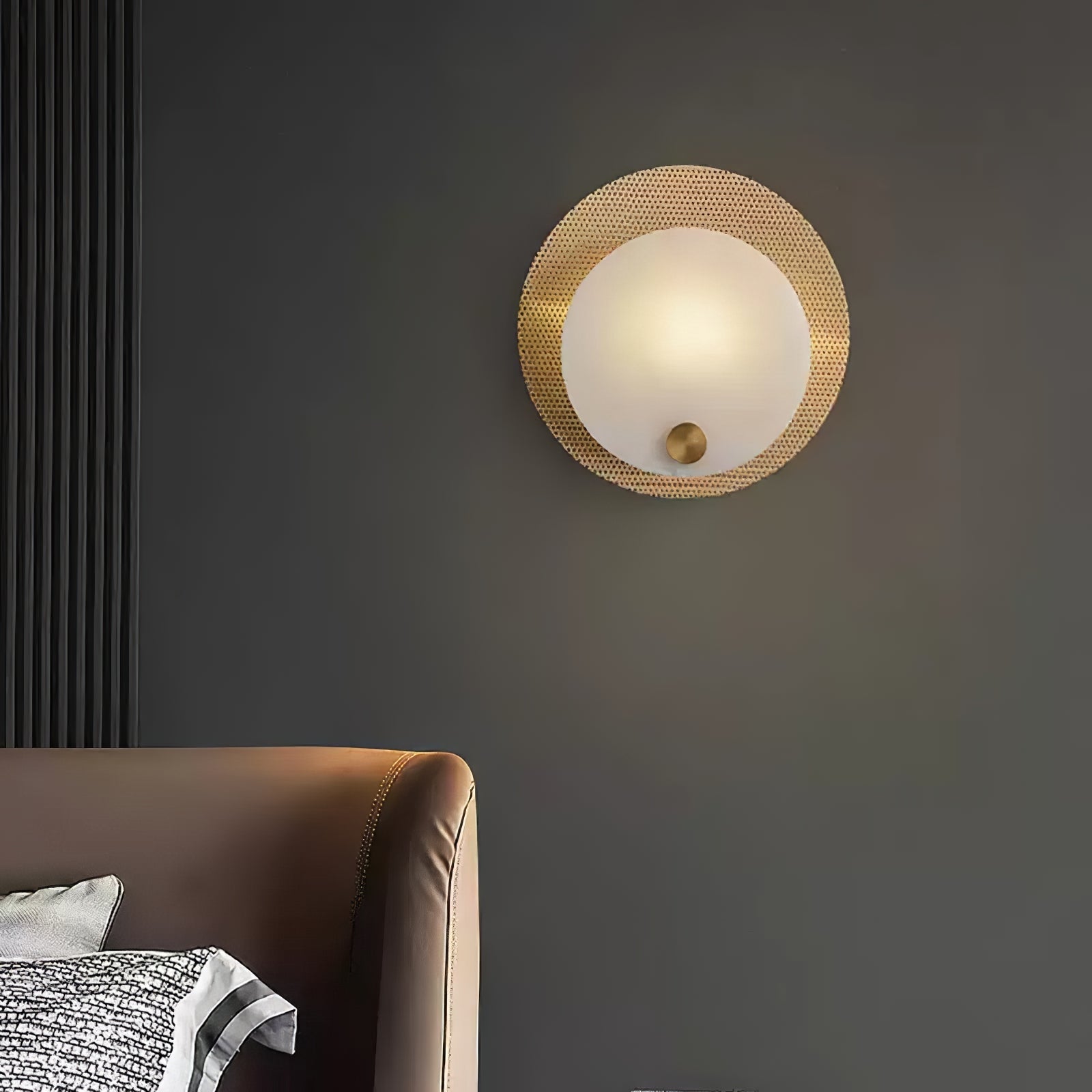 Evelty Albasten Wandlamp
