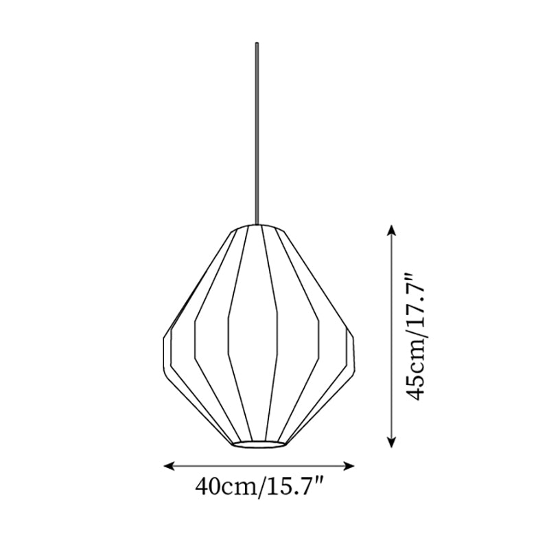 Filedaze Japandi Stijl Hanglamp