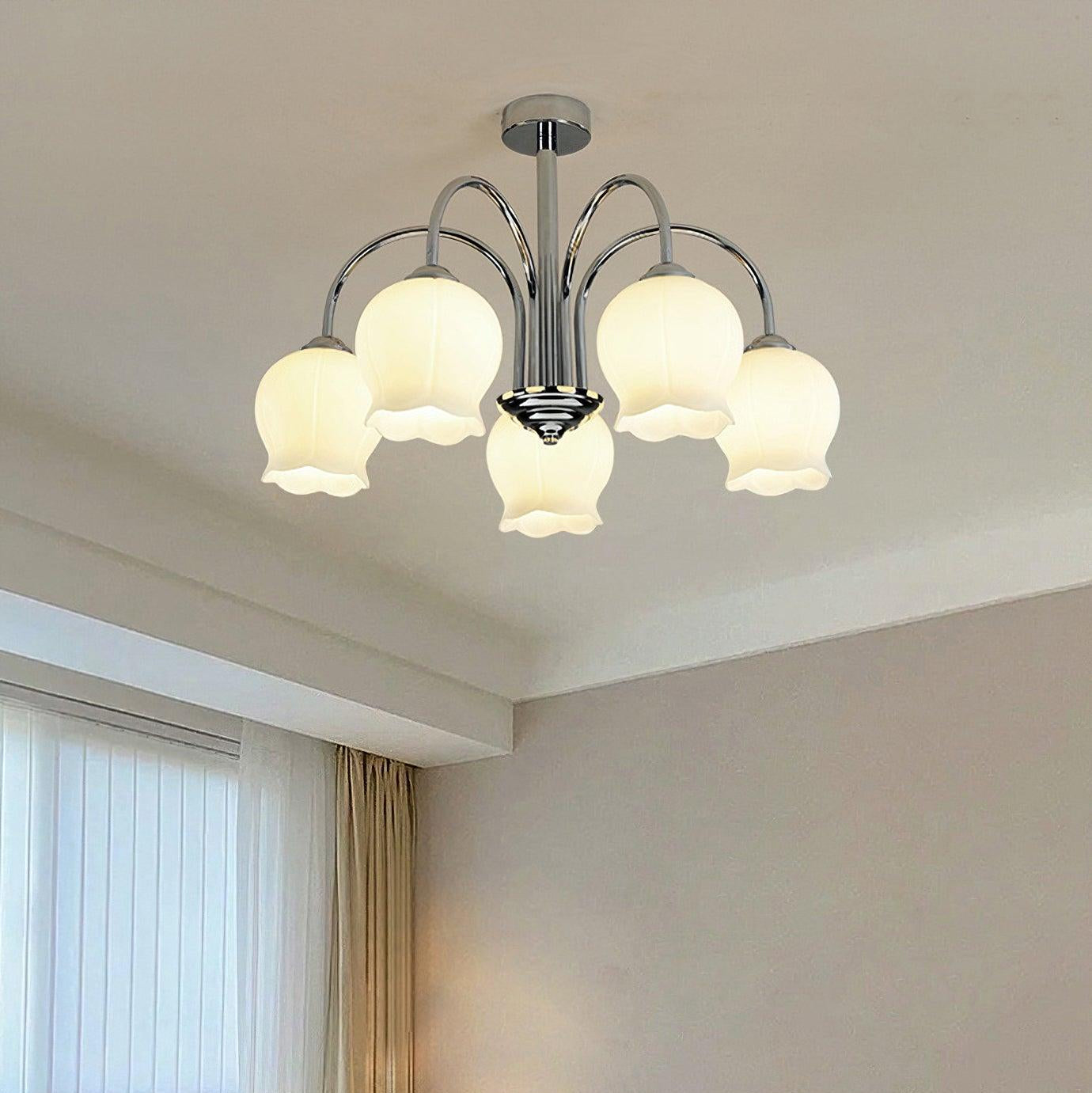 Foralle TulpPlafondlamp Met Tulpvormige Kappen